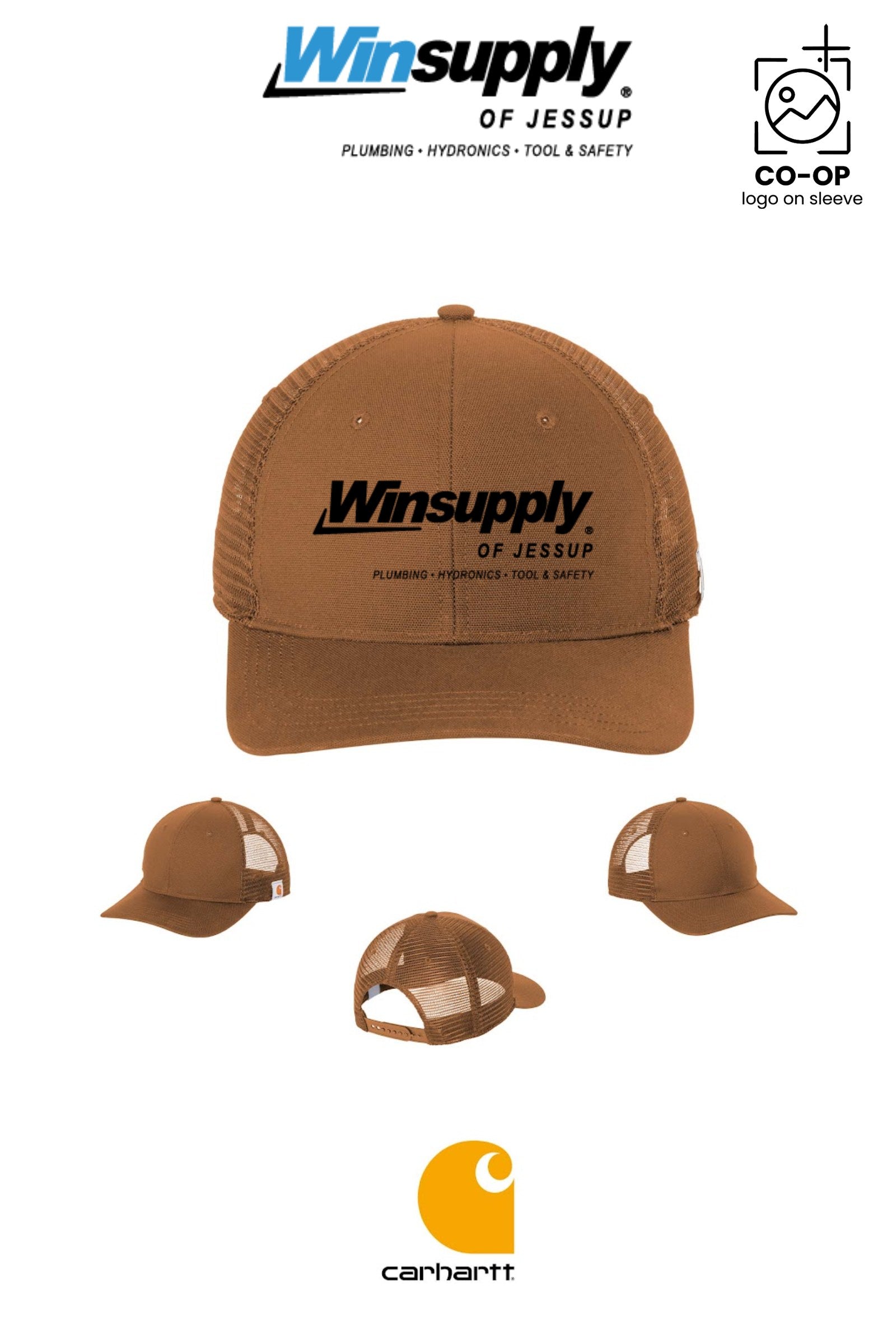 Carhartt® Canvas Mesh Back Cap - Winsupply of Jessup