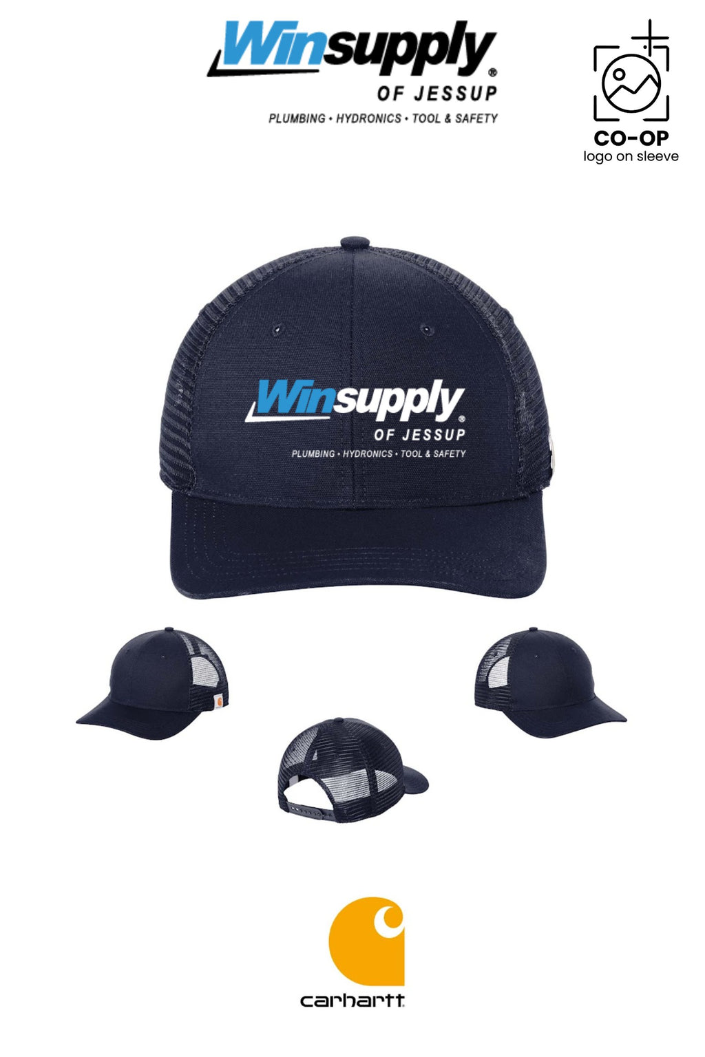 Carhartt® Canvas Mesh Back Cap - Winsupply of Jessup