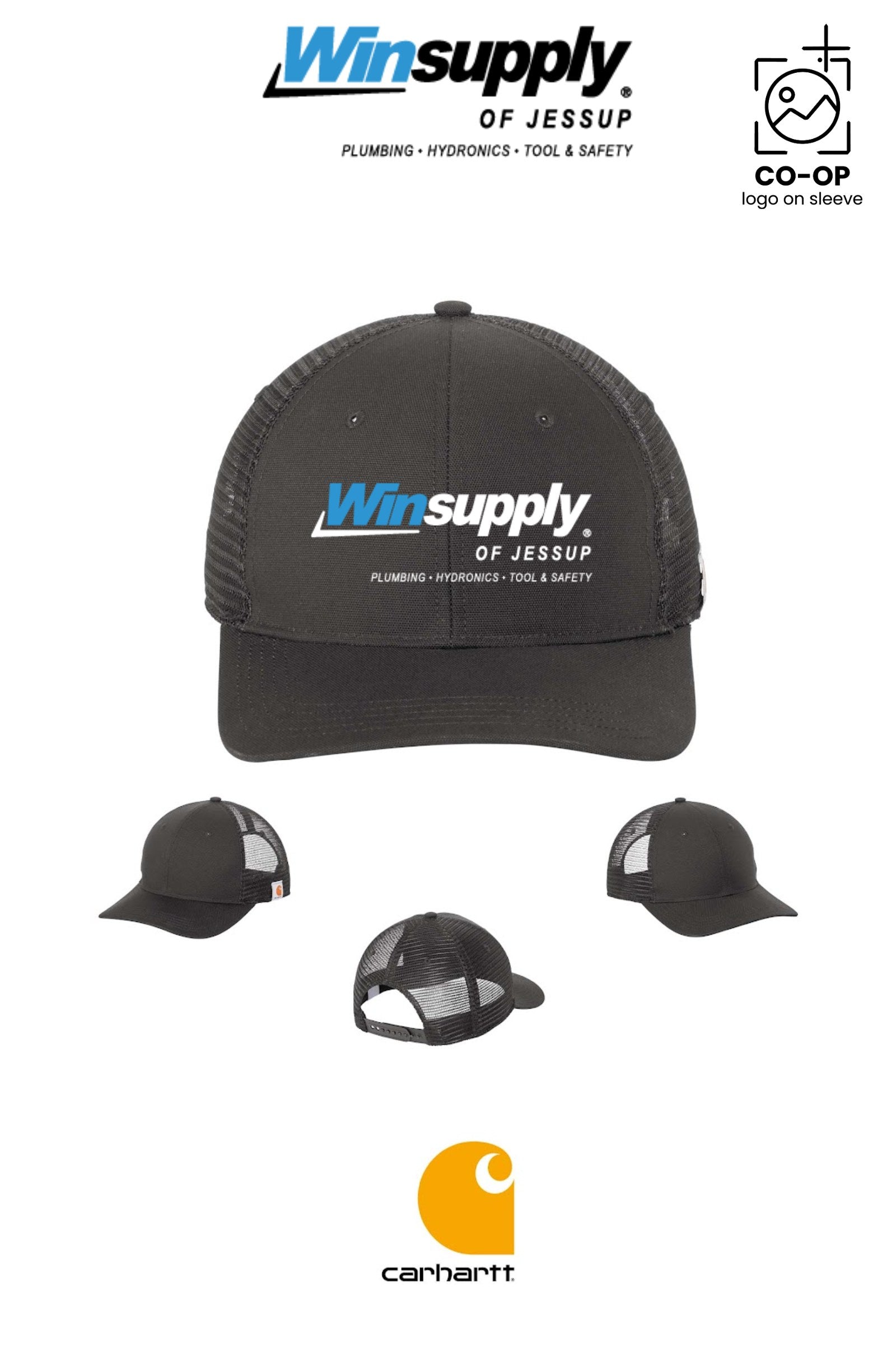 Carhartt® Canvas Mesh Back Cap - Winsupply of Jessup