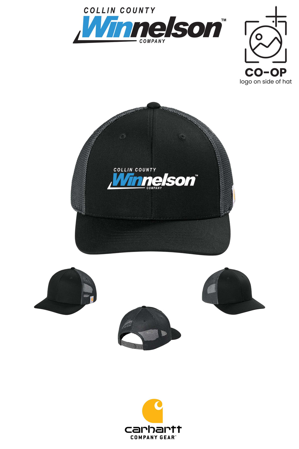 Carhartt® Flexfit 110® Mesh Back Cap - Collin County Winnelson