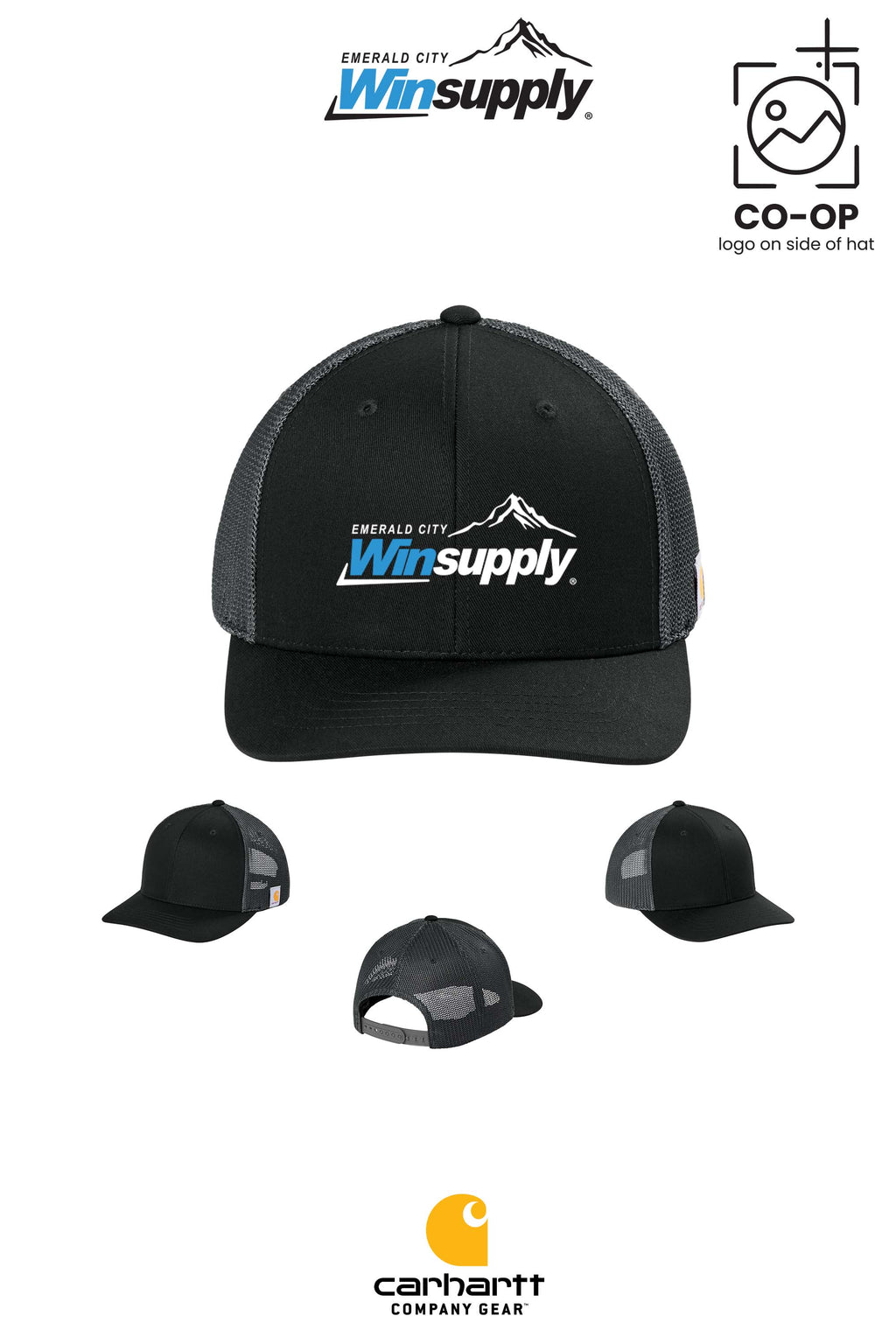 Carhartt® Flexfit 110® Mesh Back Cap - Winsupply Emerald City