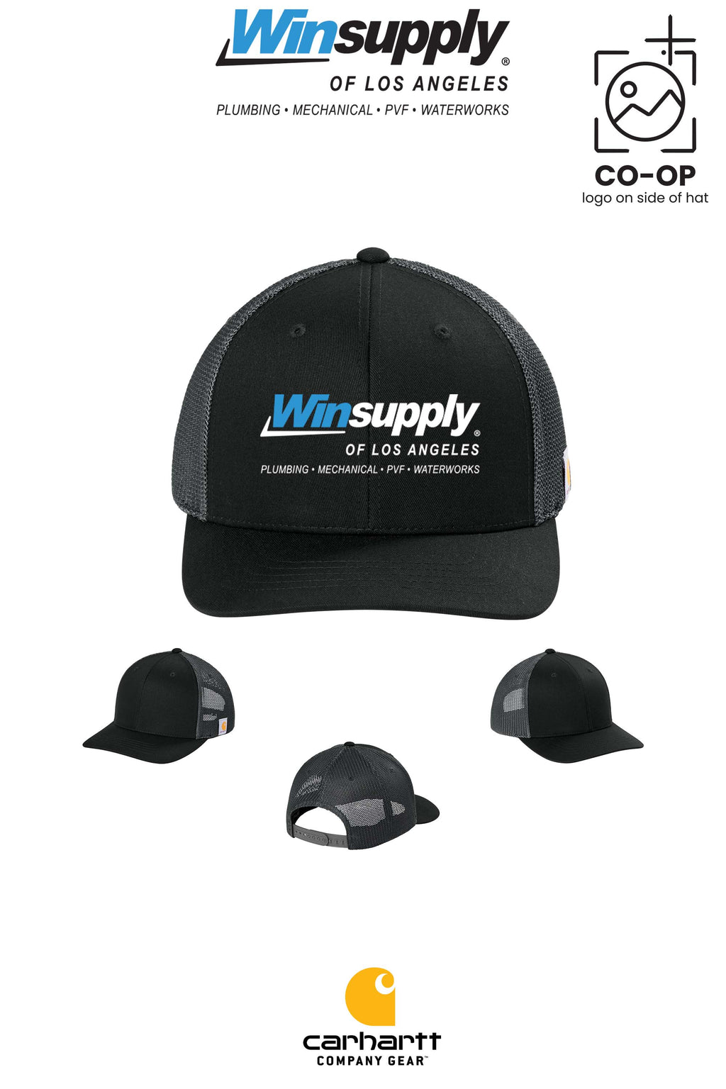 Carhartt® Flexfit 110® Mesh Back Cap - Winsupply of Los Angeles