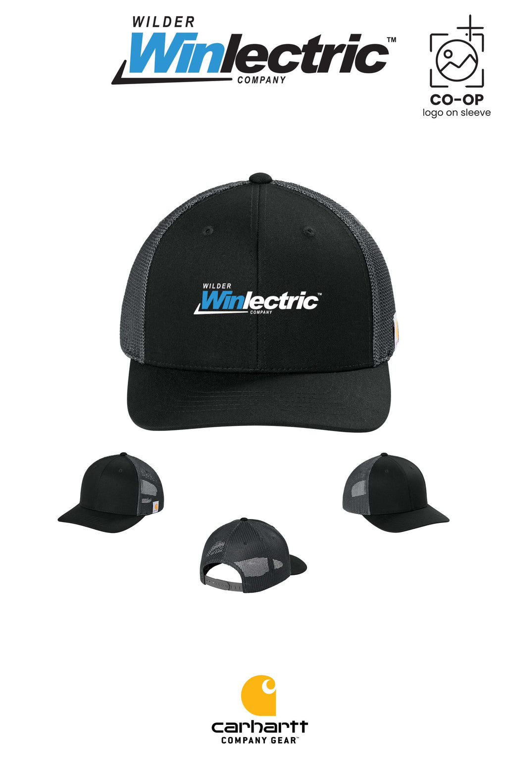 Carhartt® Flexfit 110® Mesh Back Cap - Wilder Winlectric