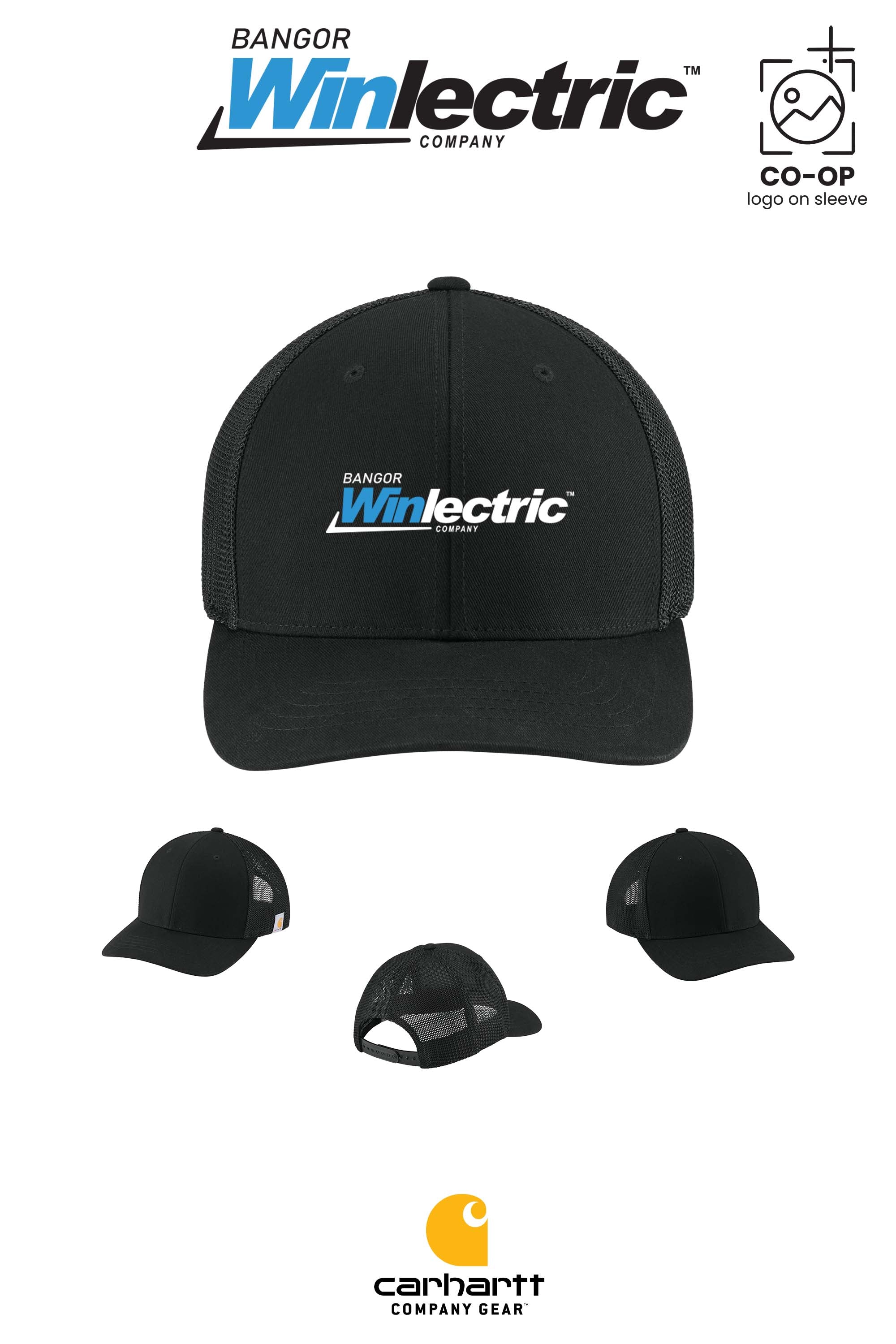 Carhartt® Flexfit 110® Mesh Back Cap - Winlectric Bangor