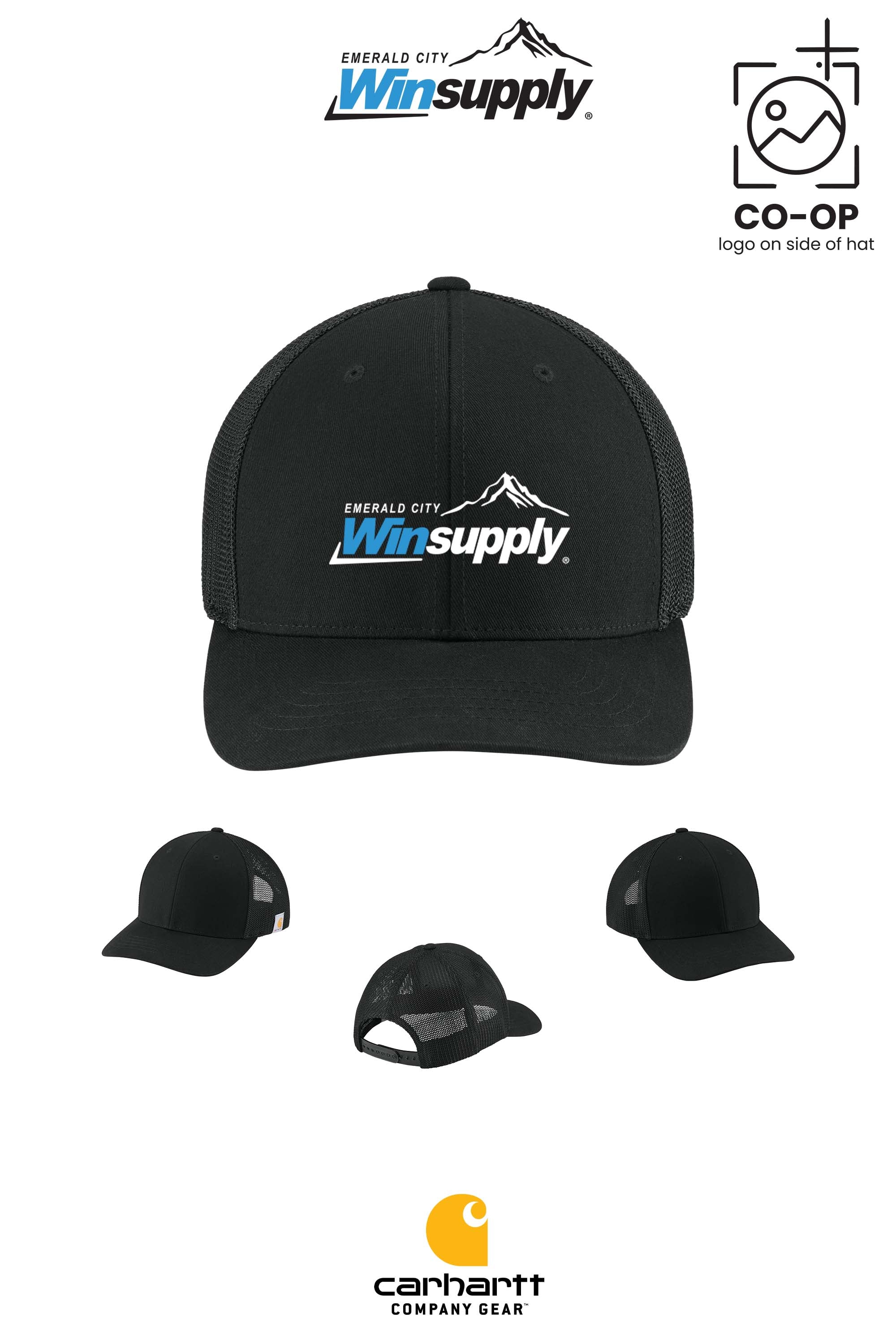 Carhartt® Flexfit 110® Mesh Back Cap - Winsupply Emerald City