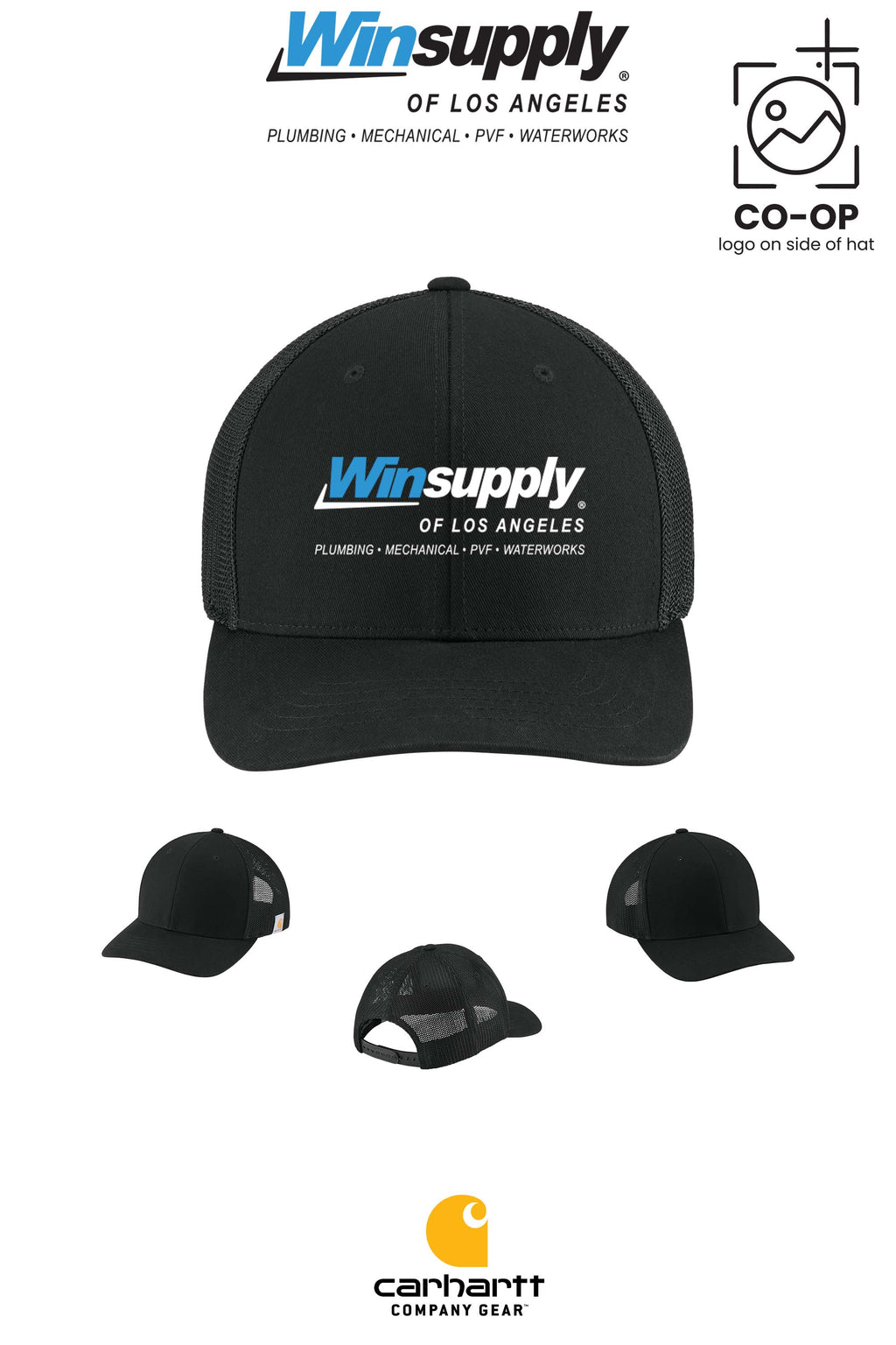 Carhartt® Flexfit 110® Mesh Back Cap - Winsupply of Los Angeles