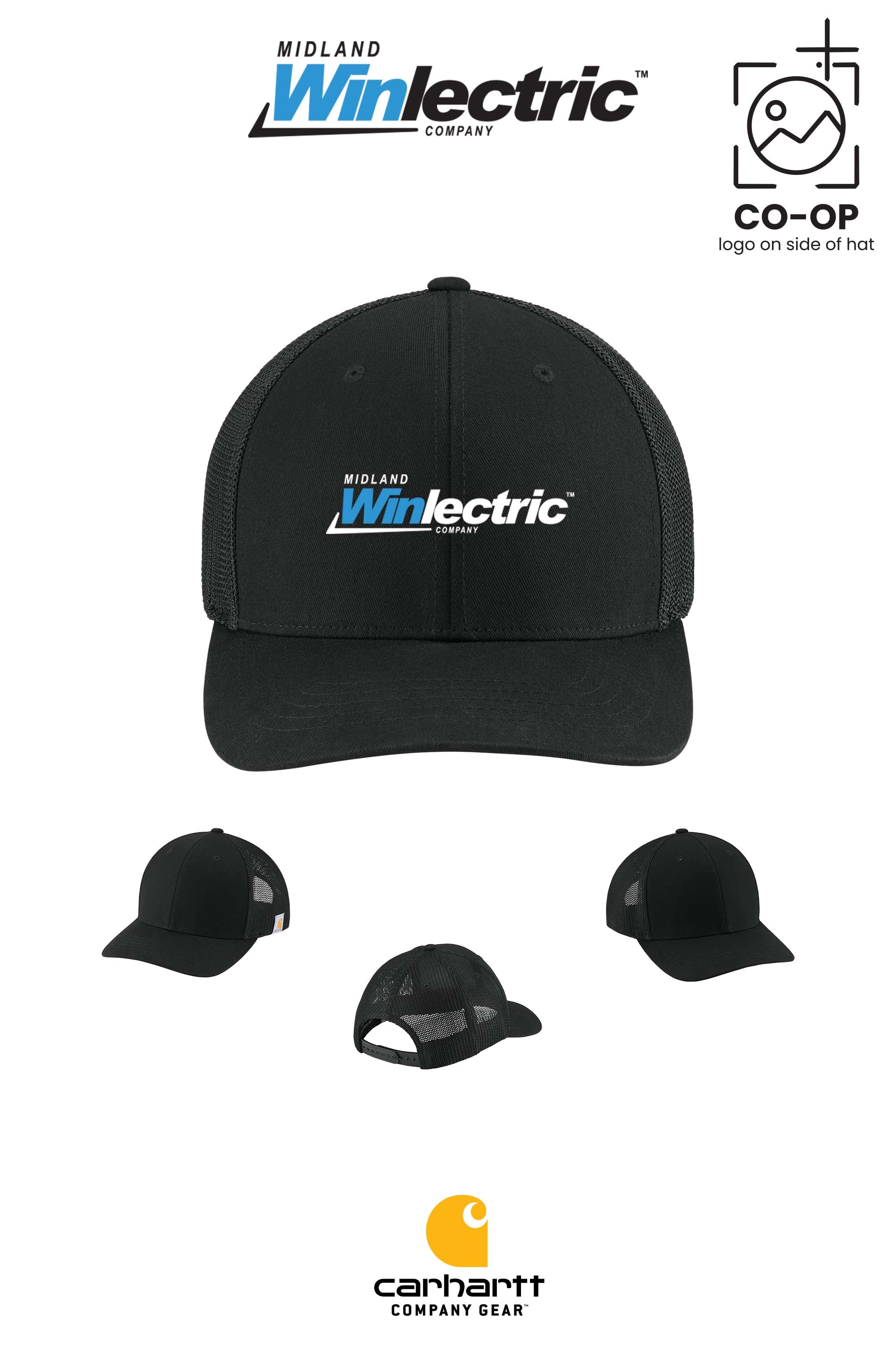 Carhartt® Flexfit 110® Mesh Back Cap - Winlectric of Midland