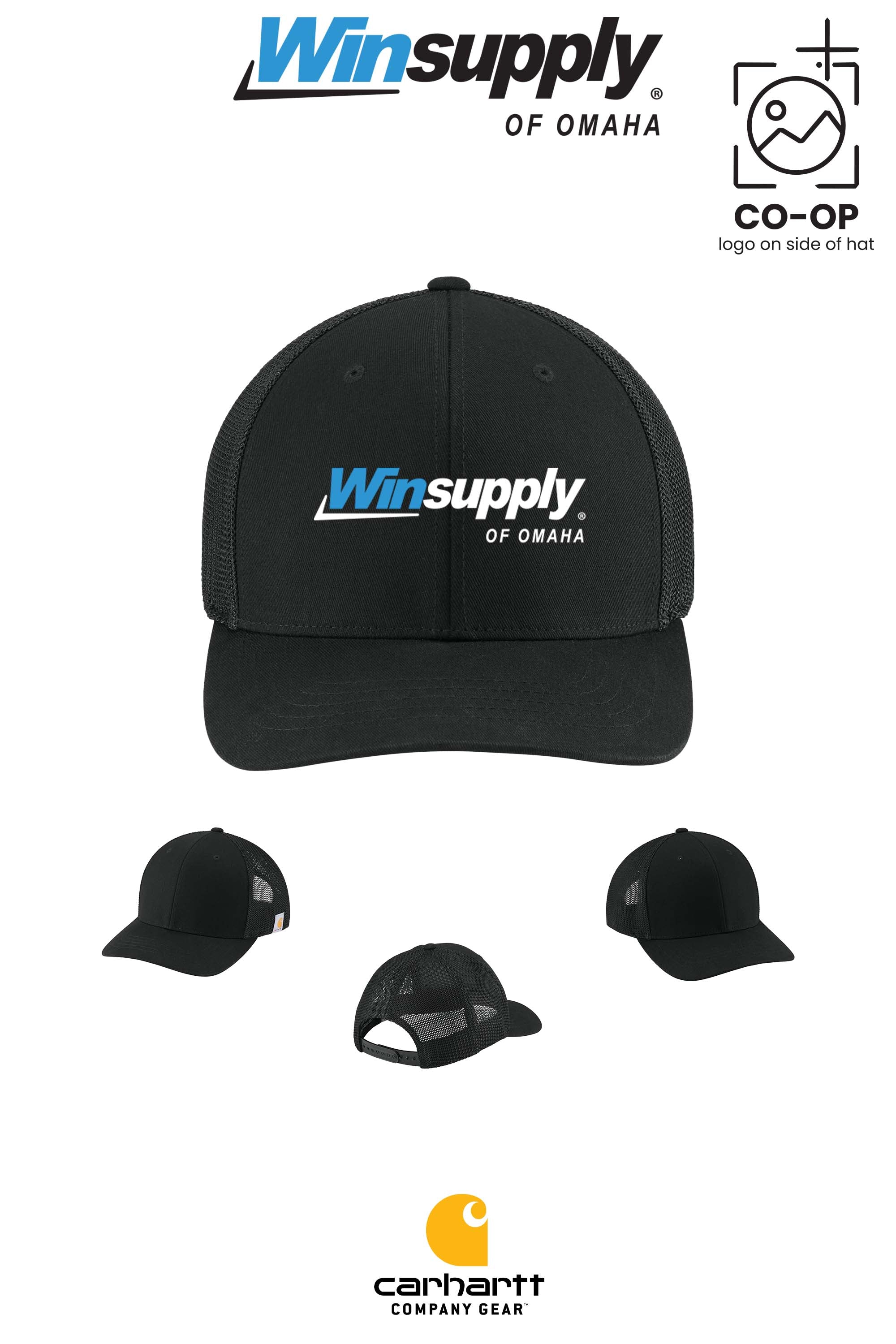 Carhartt® Flexfit 110® Mesh Back Cap - Winsupply of Omaha