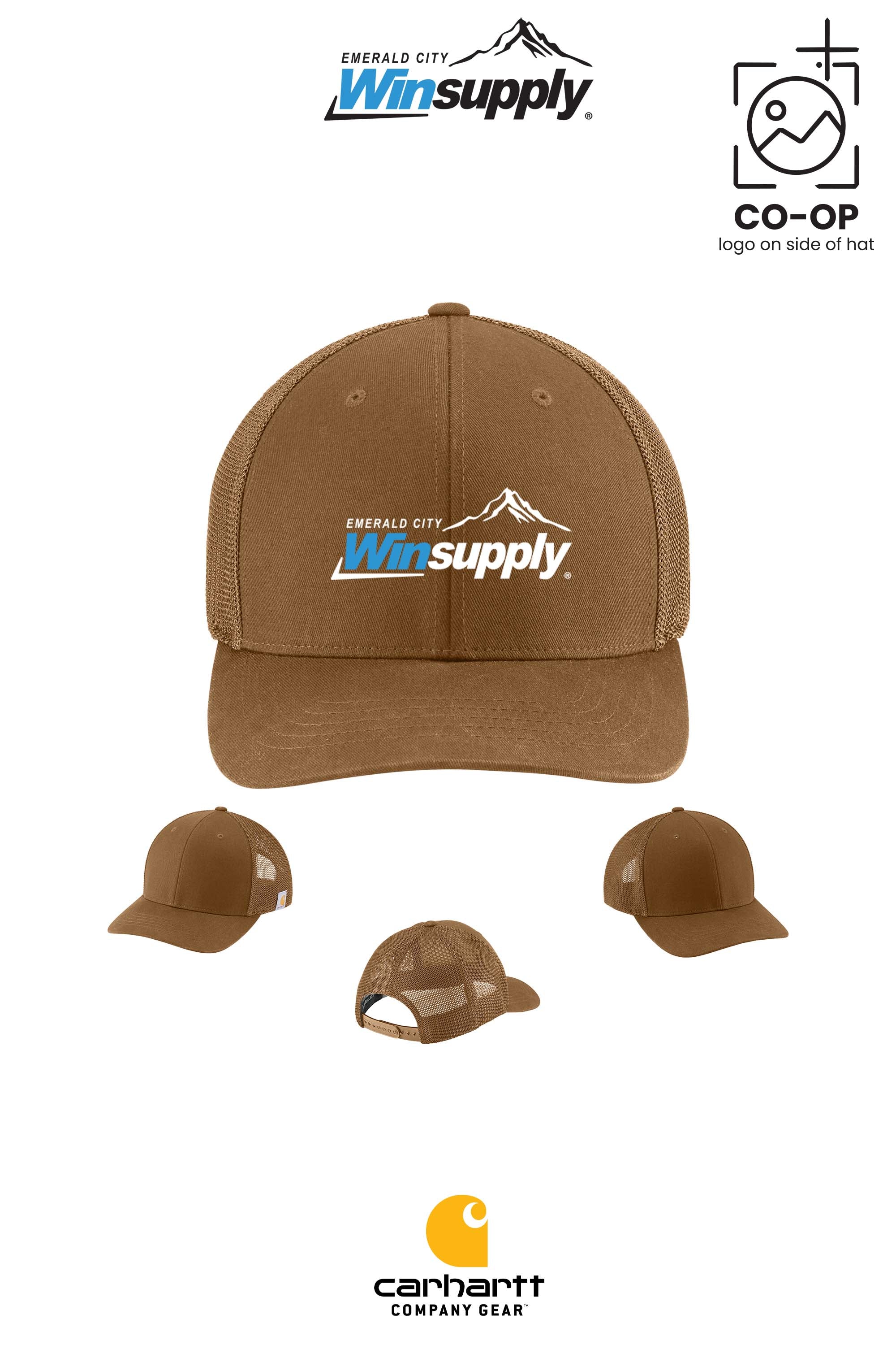 Carhartt® Flexfit 110® Mesh Back Cap - Winsupply Emerald City