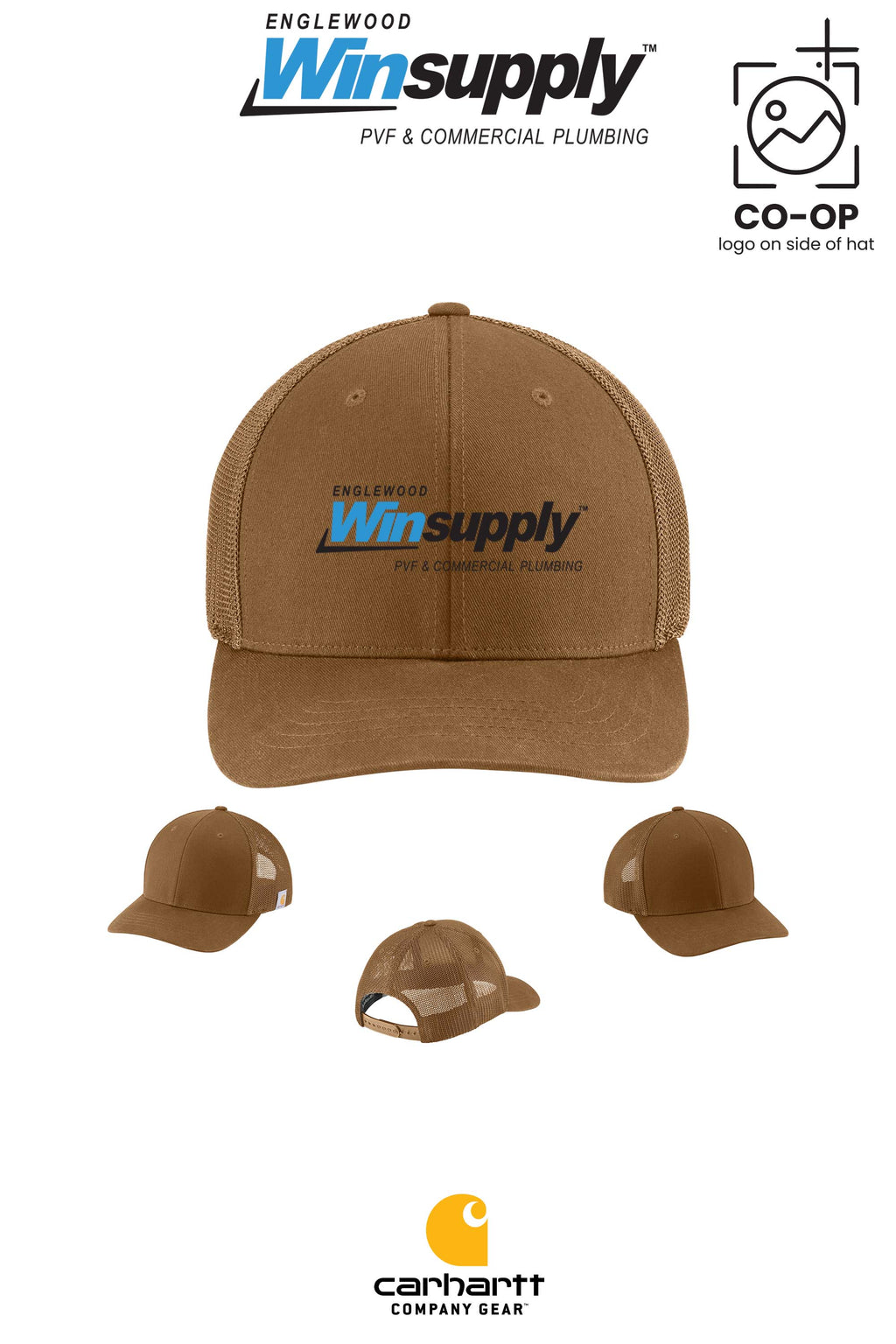 Carhartt® Flexfit 110® Mesh Back Cap - Englewood Winsupply