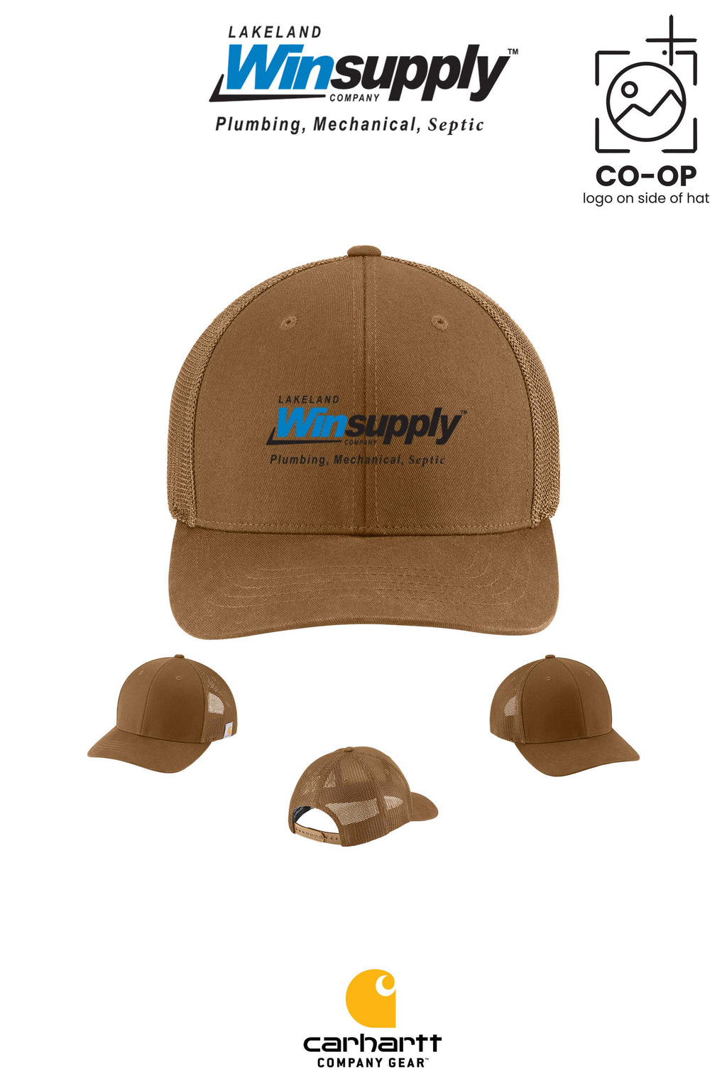 Carhartt® Flexfit 110® Mesh Back Cap - Lakeland Winsupply