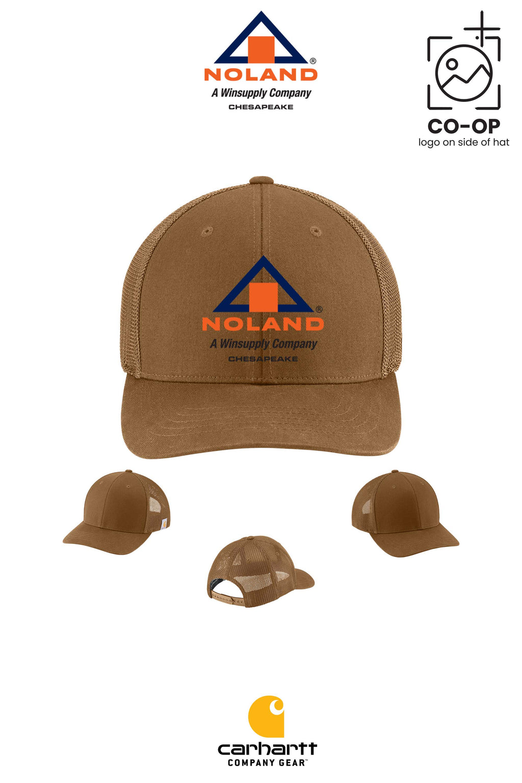 Carhartt® Flexfit 110® Mesh Back Cap - Noland Company Chesapeake