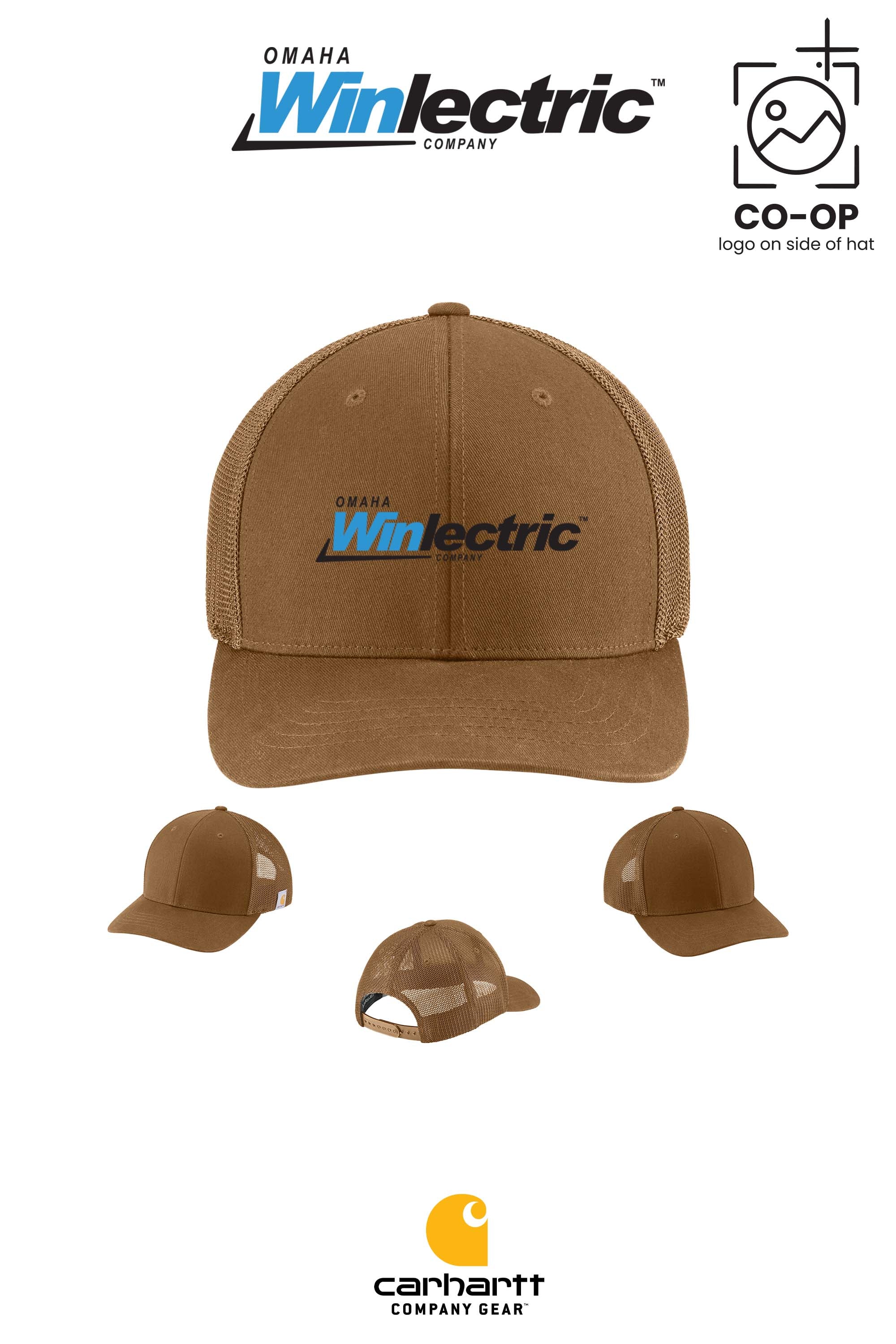 Carhartt® Flexfit 110® Mesh Back Cap - Omaha Winlectric