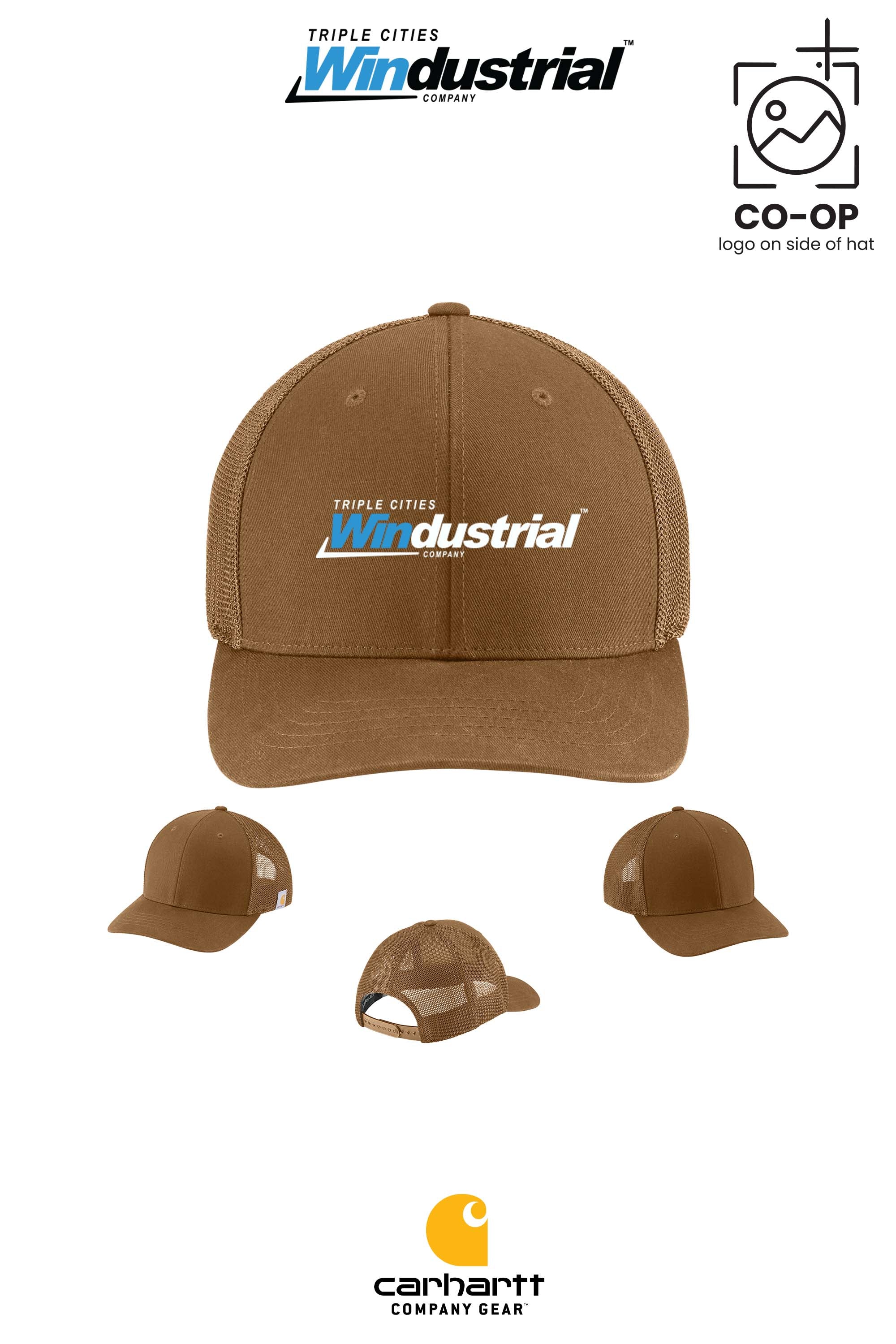 Carhartt® Flexfit 110® Mesh Back Cap - Windustrial Triple Cities