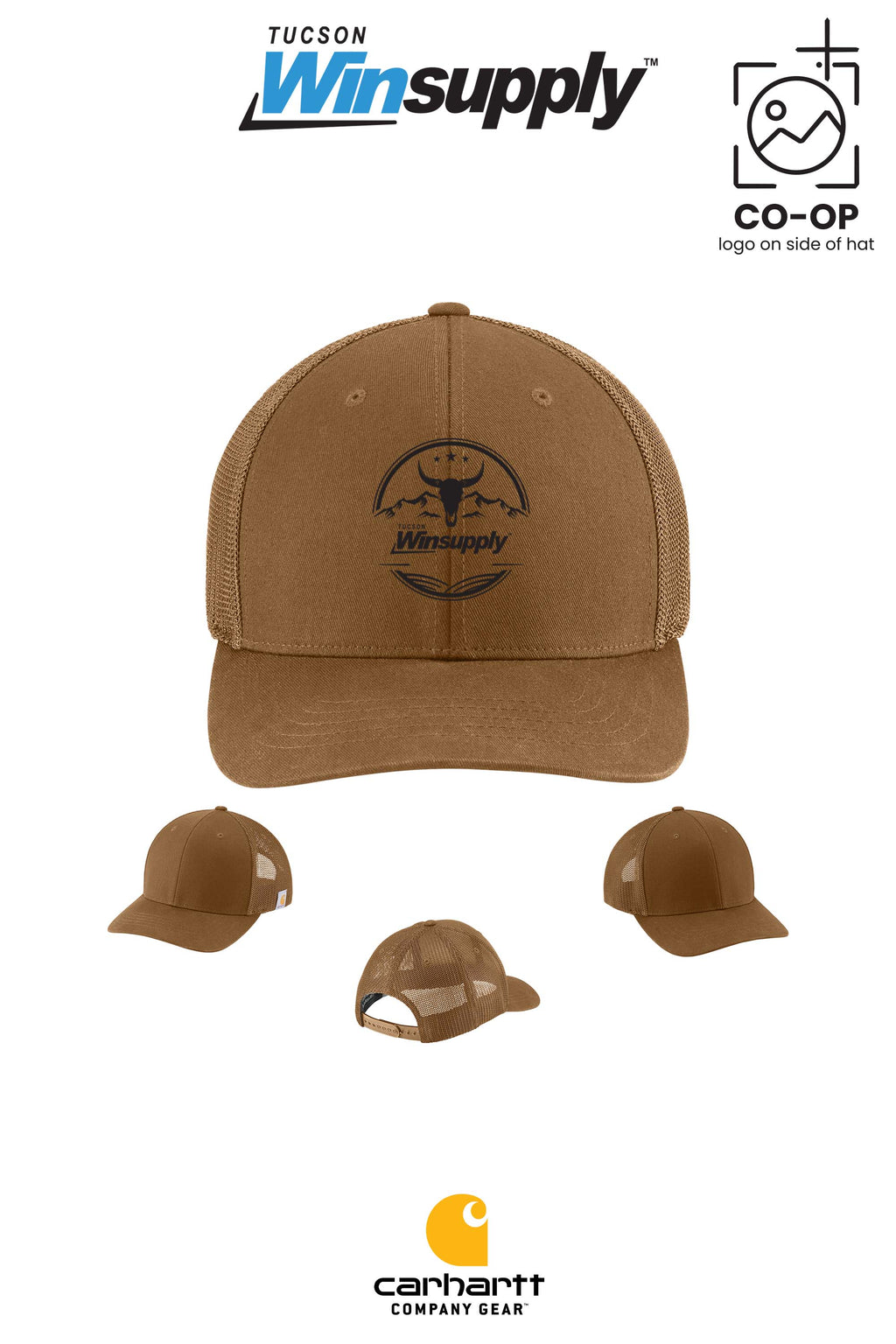 Carhartt® Flexfit 110® Mesh Back Cap - Winsupply Tucson AZ
