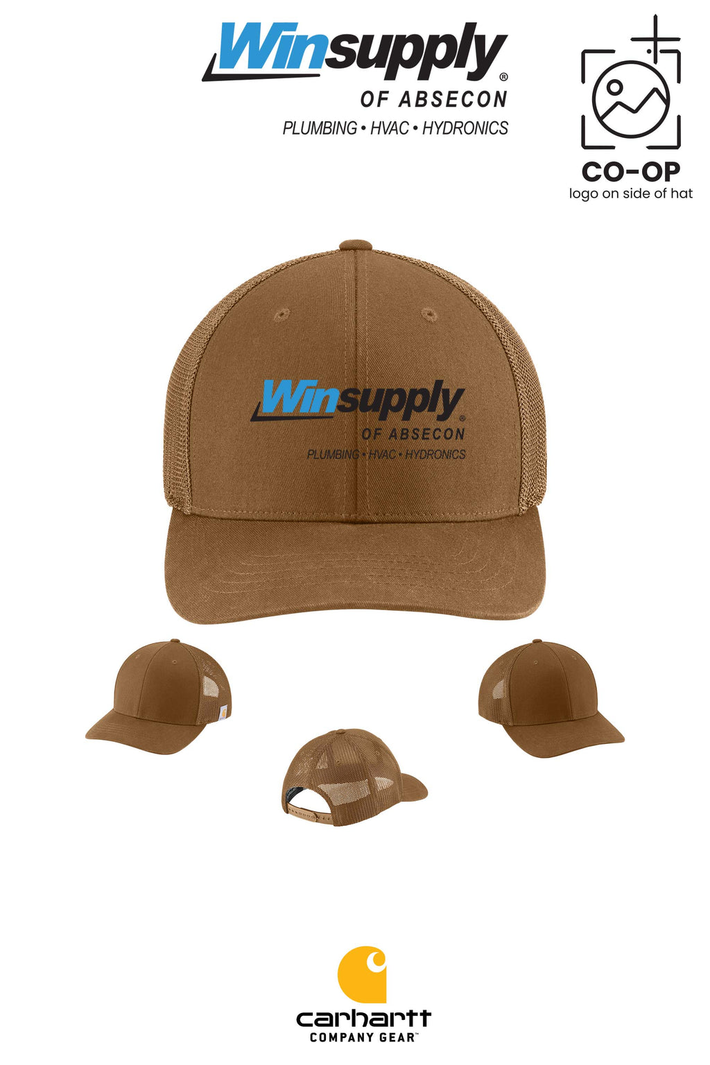 Carhartt® Flexfit 110® Mesh Back Cap - Winsupply of Absecon