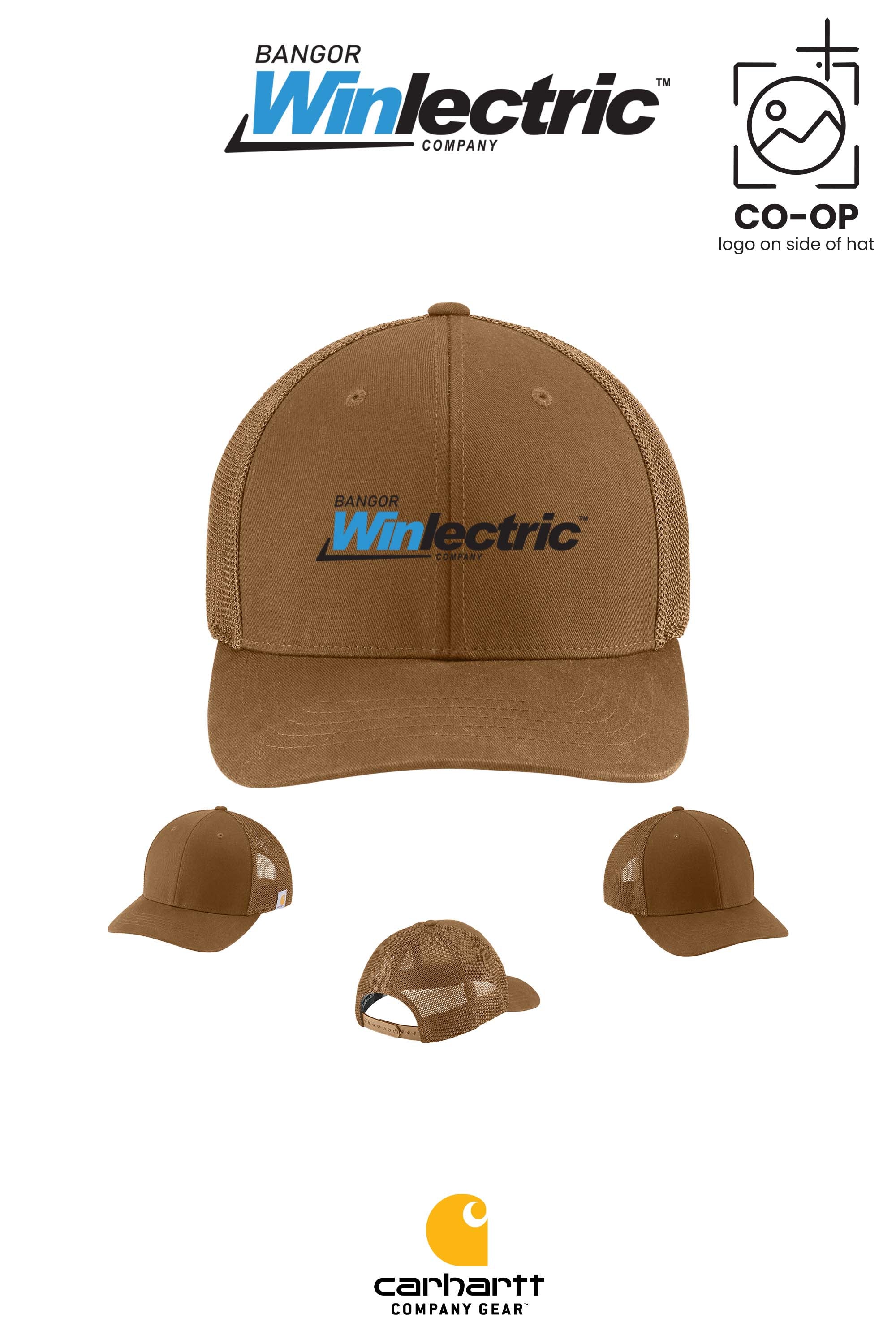 Carhartt® Flexfit 110® Mesh Back Cap - Winlectric Bangor