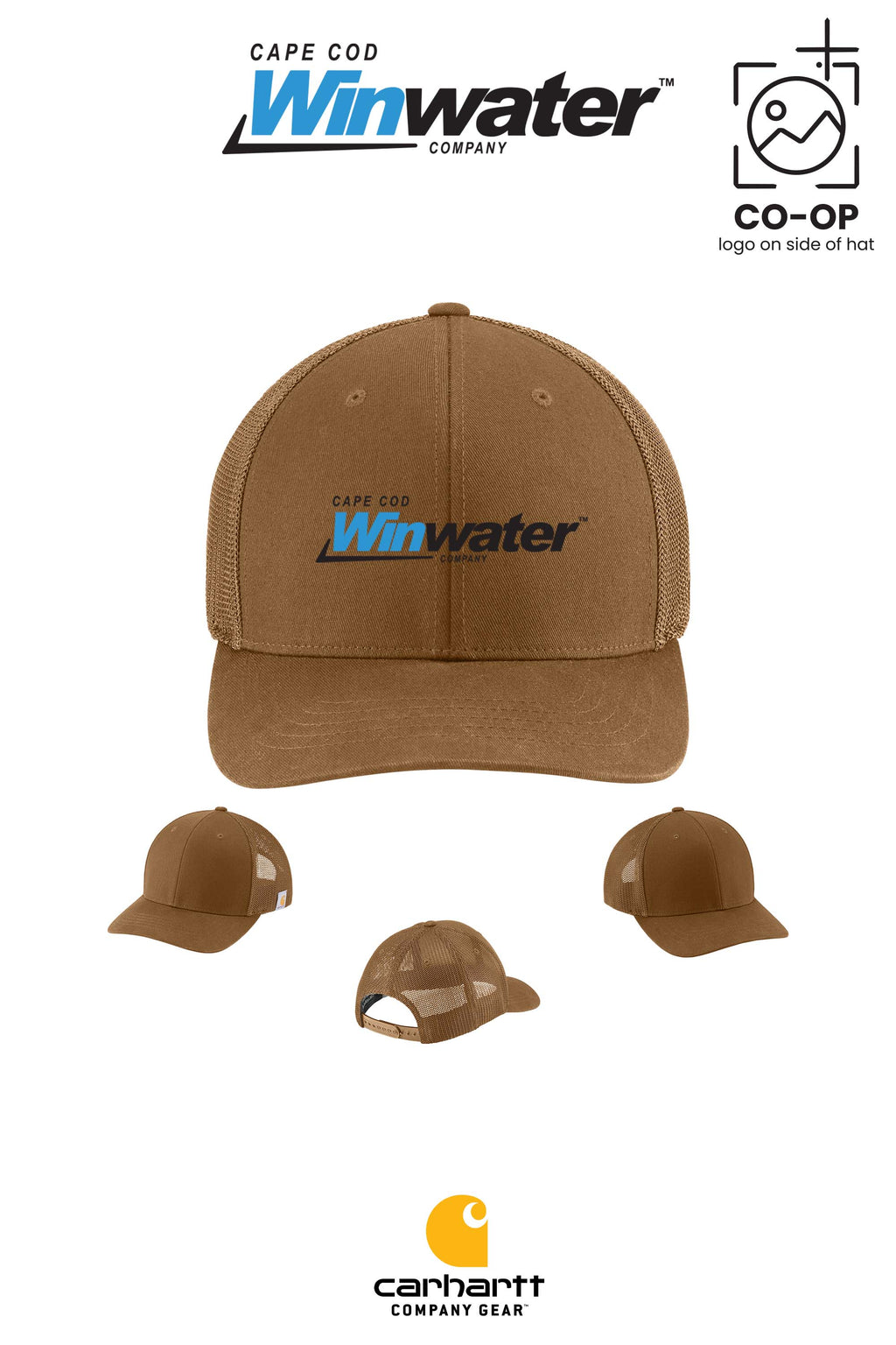 Carhartt® Flexfit 110® Mesh Back Cap - Winwater Cape Cod