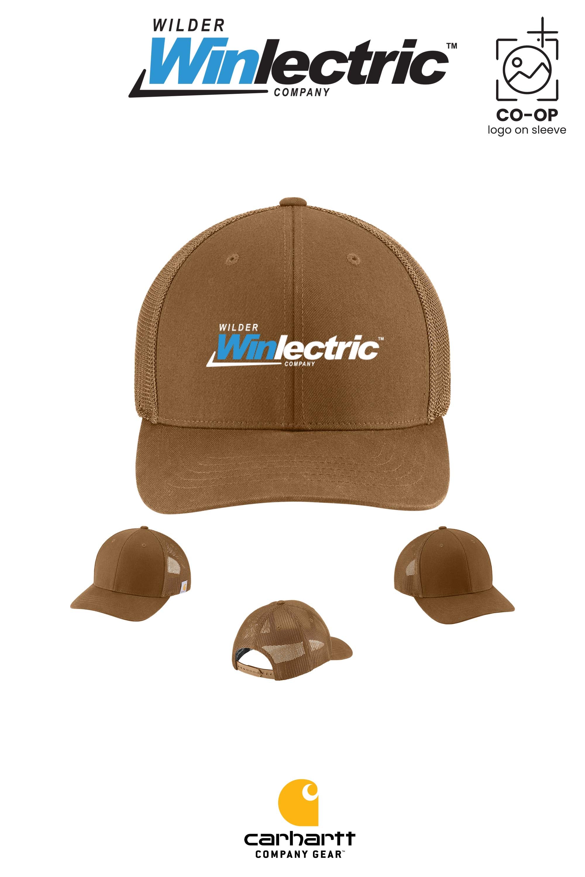 Carhartt® Flexfit 110® Mesh Back Cap - Wilder Winlectric