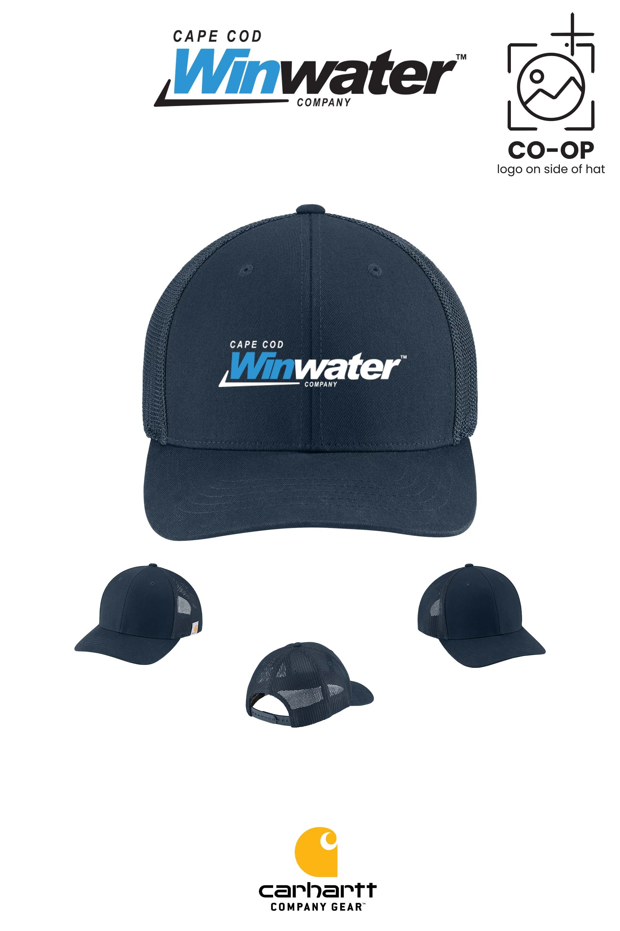 Carhartt® Flexfit 110® Mesh Back Cap - Winwater Cape Cod