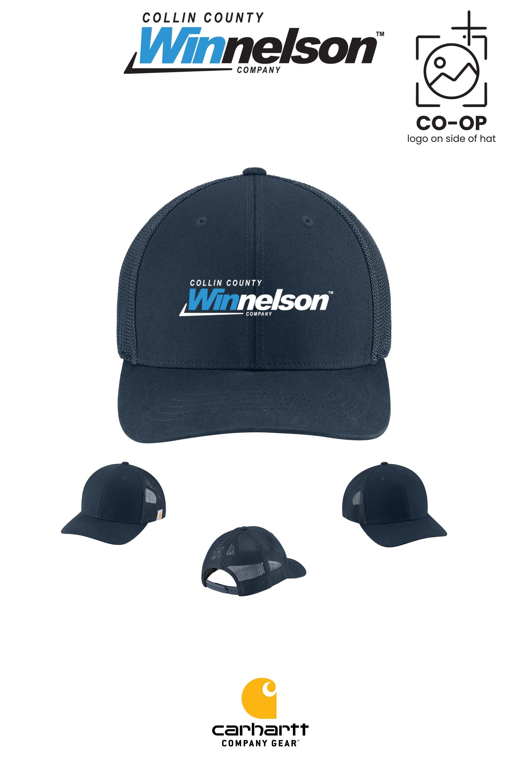 Carhartt® Flexfit 110® Mesh Back Cap - Collin County Winnelson