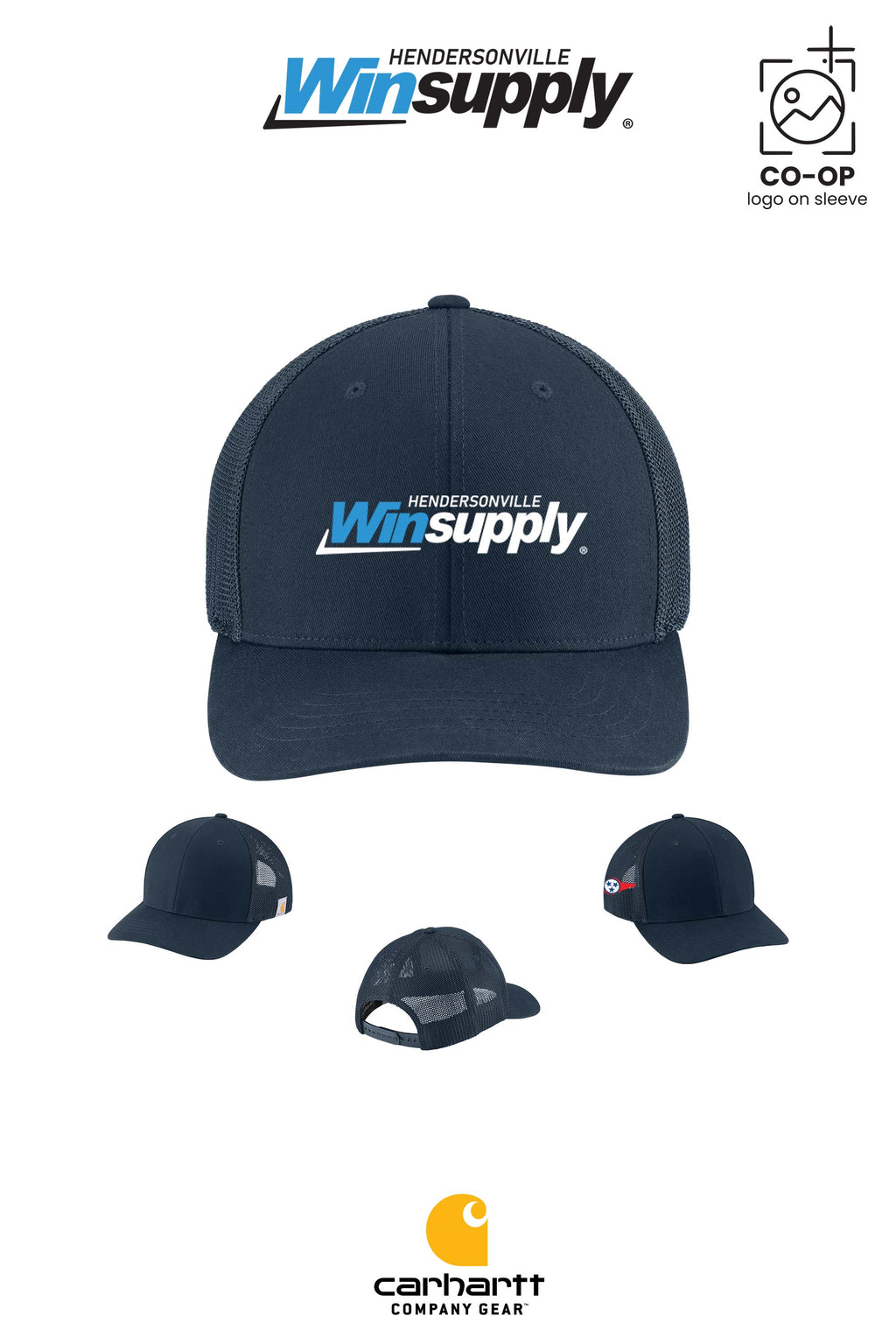 Carhartt® Flexfit 110® Mesh Back Cap - Winsupply of Hendersonville
