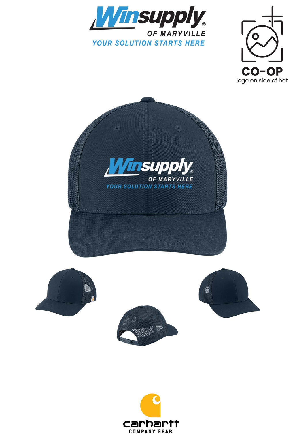Carhartt® Flexfit 110® Mesh Back Cap - Winsupply of Maryville