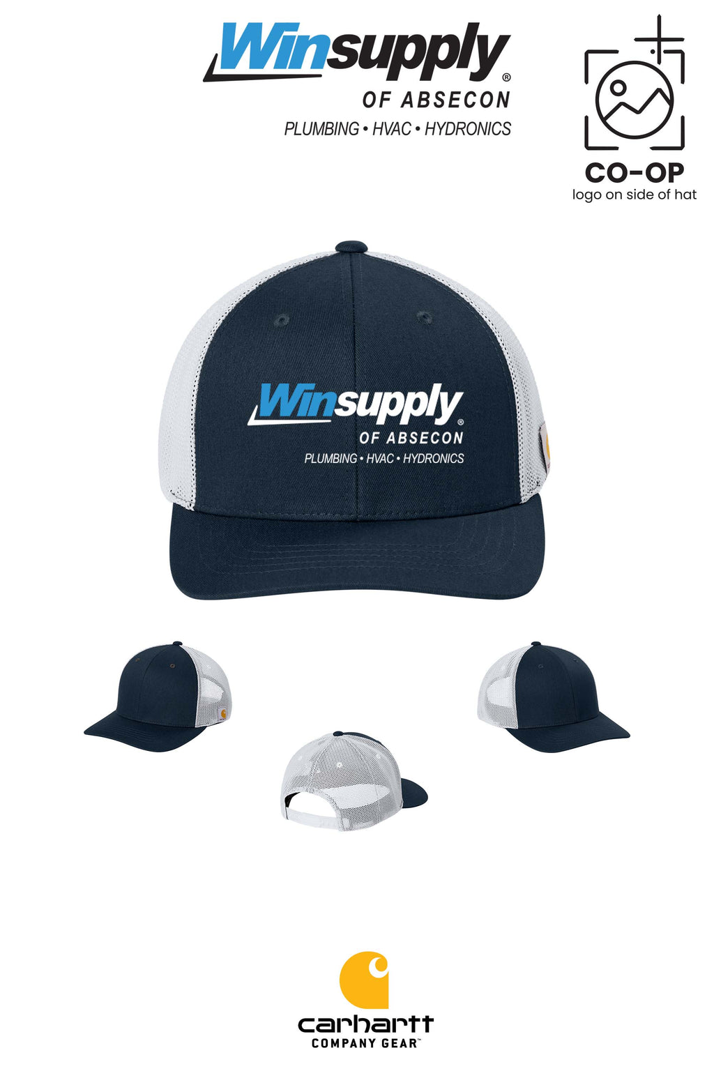 Carhartt® Flexfit 110® Mesh Back Cap - Winsupply of Absecon