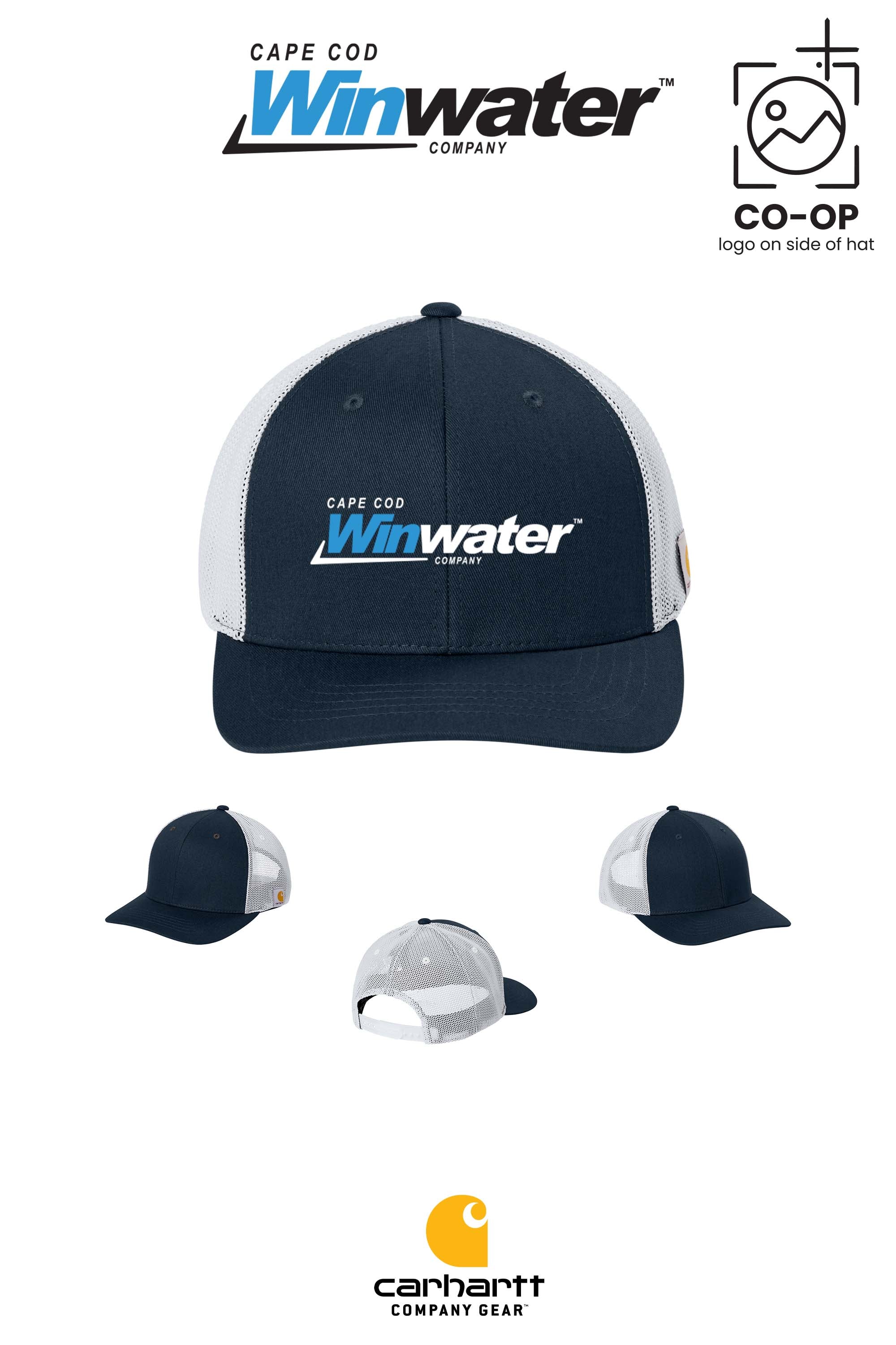 Carhartt® Flexfit 110® Mesh Back Cap - Winwater Cape Cod