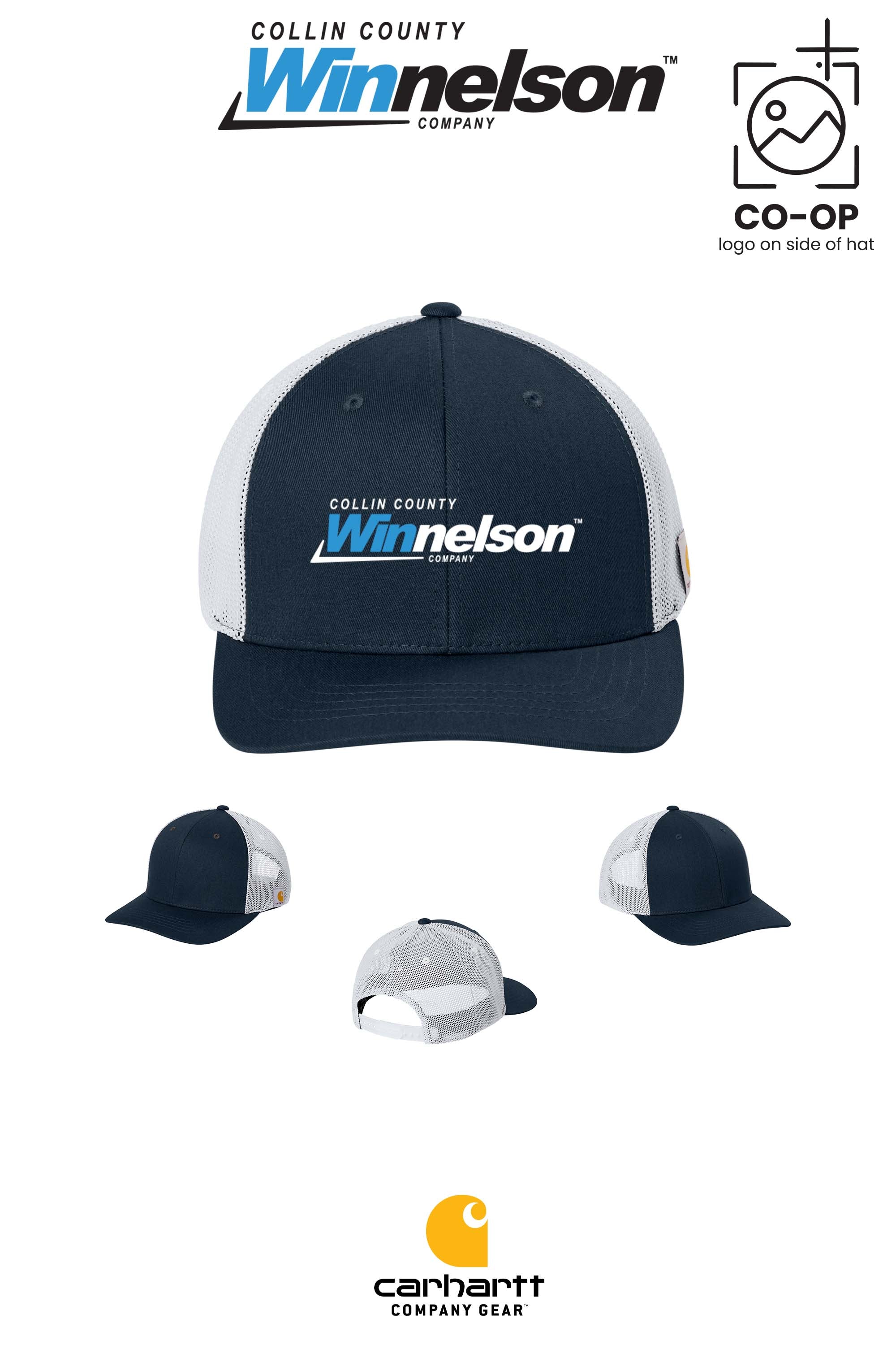 Carhartt® Flexfit 110® Mesh Back Cap - Collin County Winnelson