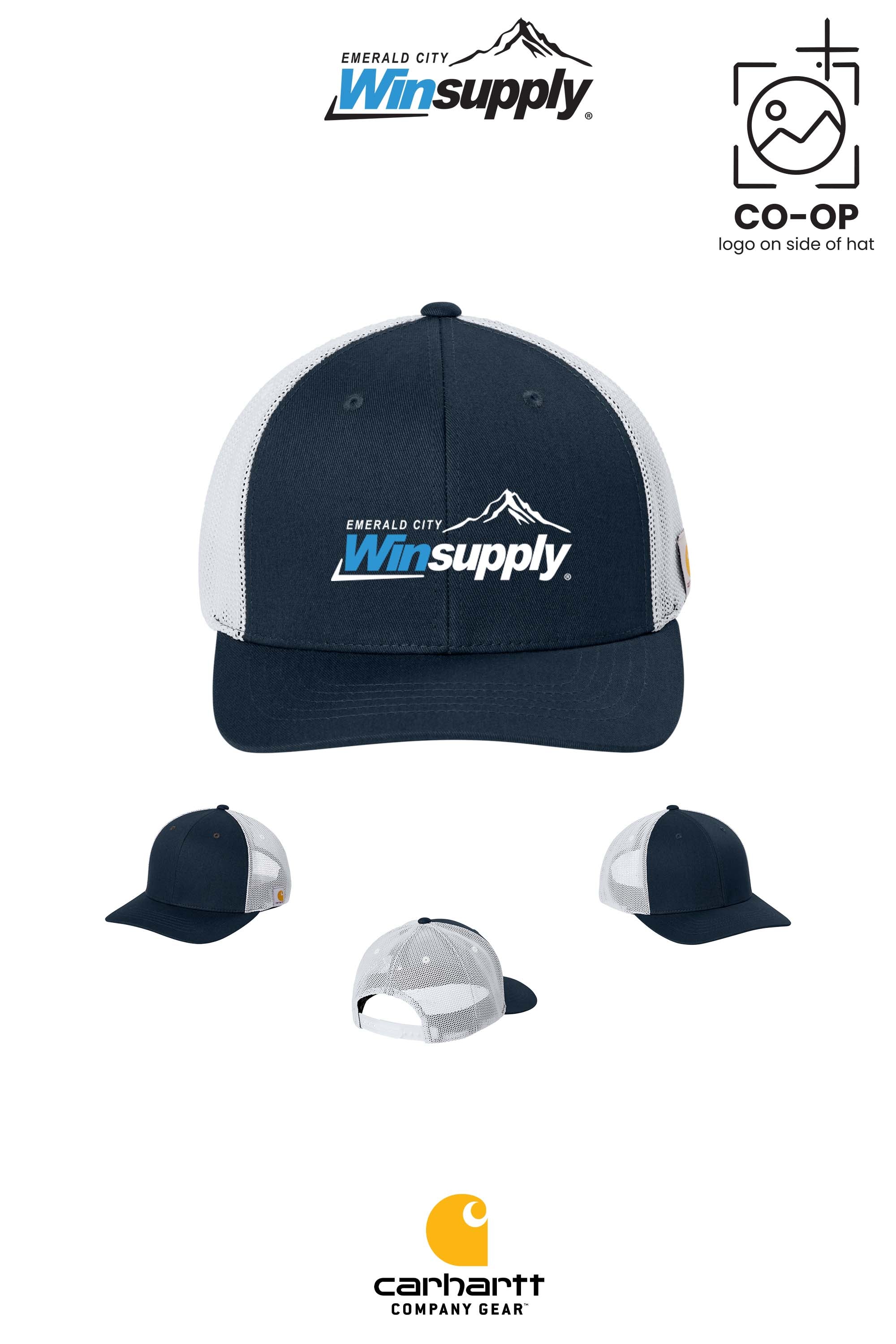 Carhartt® Flexfit 110® Mesh Back Cap - Winsupply Emerald City