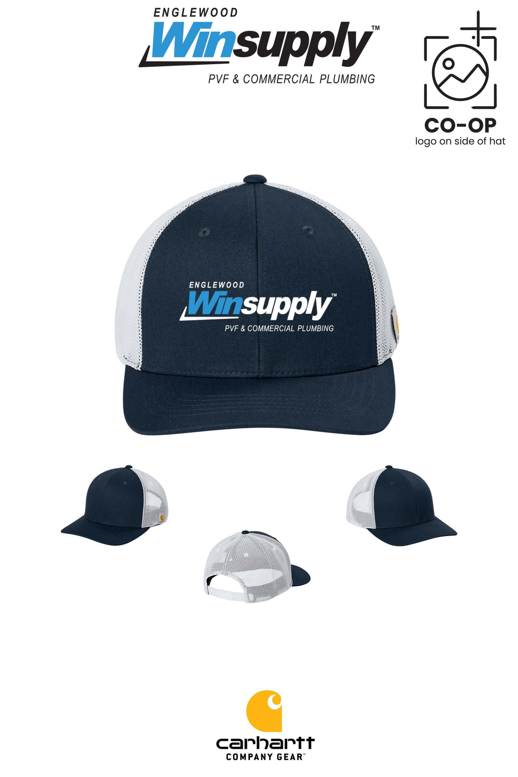 Carhartt® Flexfit 110® Mesh Back Cap - Englewood Winsupply