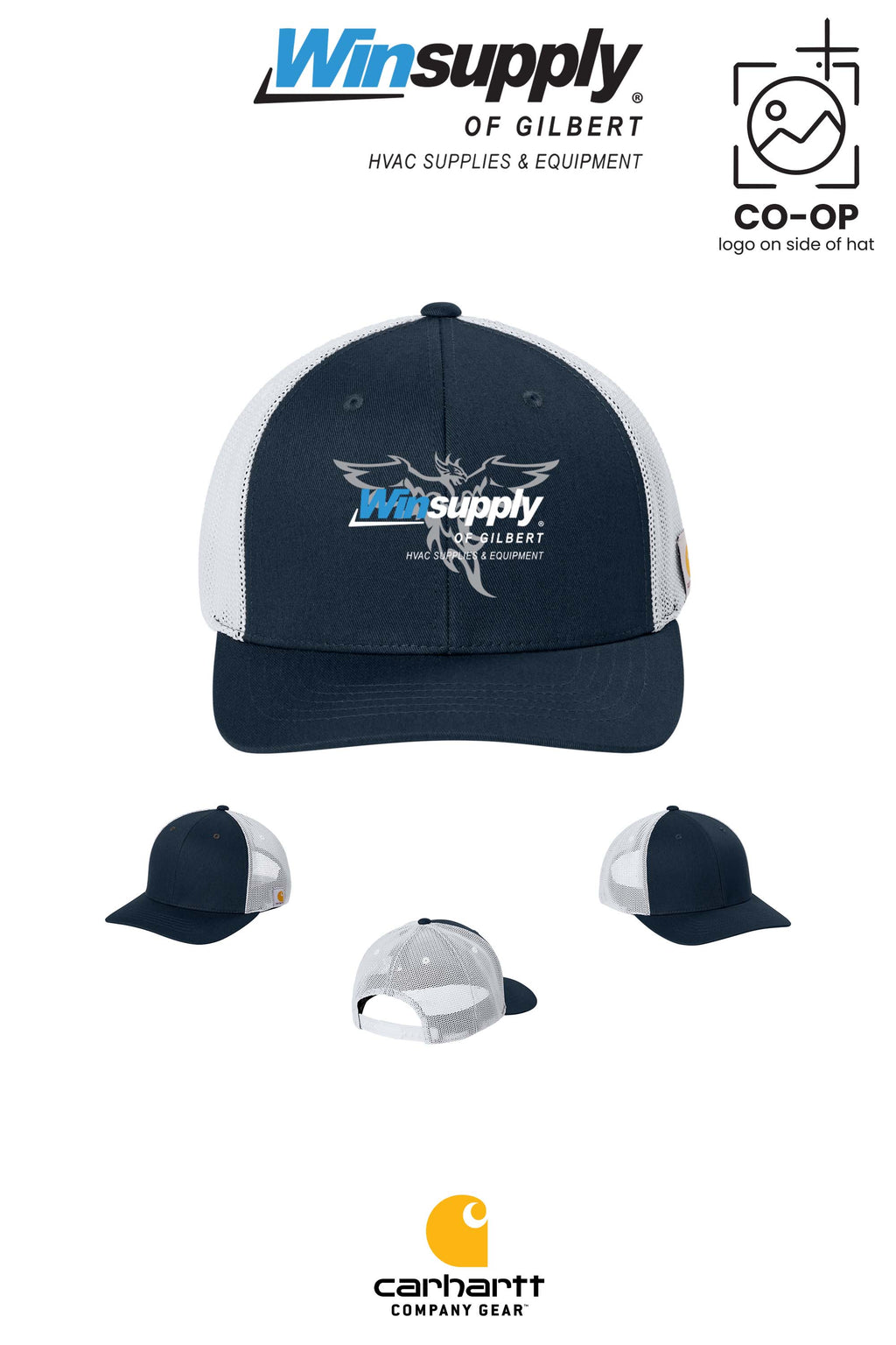 Carhartt® Flexfit 110® Mesh Back Cap - Winsupply of Gilbert