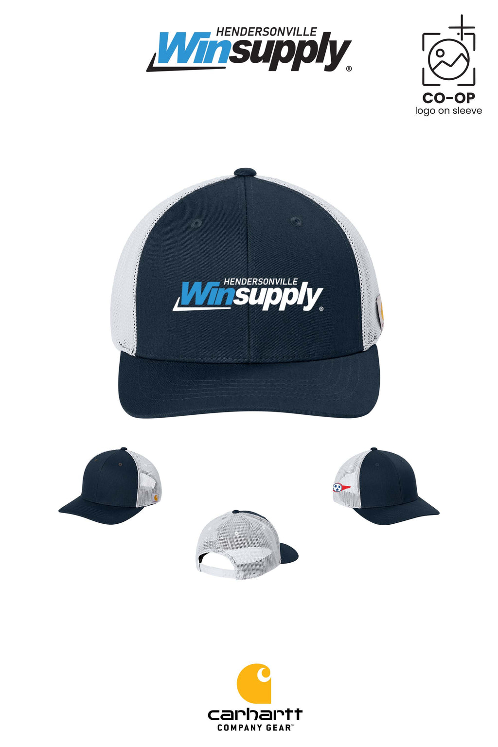 Carhartt® Flexfit 110® Mesh Back Cap - Winsupply of Hendersonville