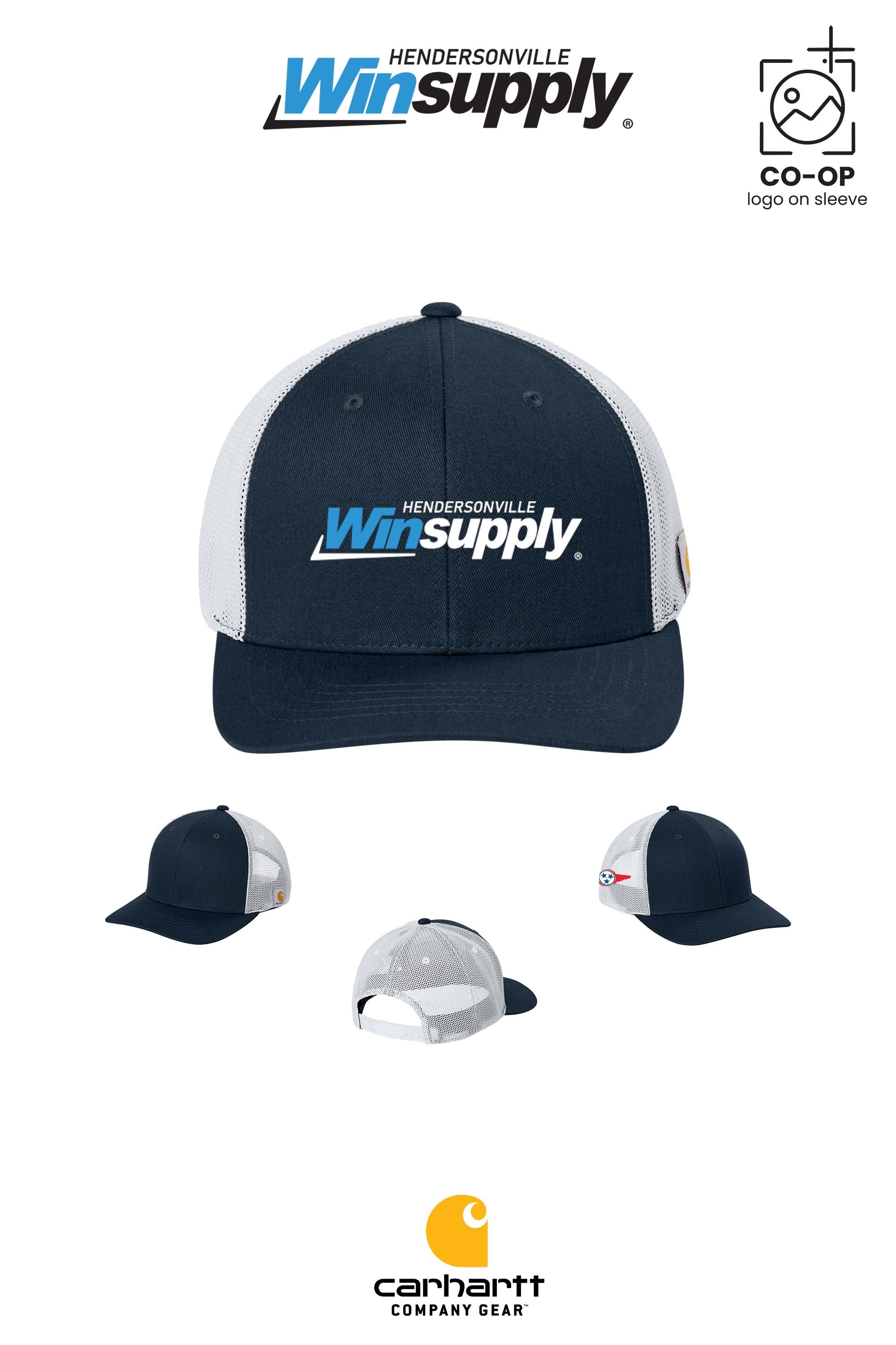 Carhartt® Flexfit 110® Mesh Back Cap - Winsupply of Hendersonville