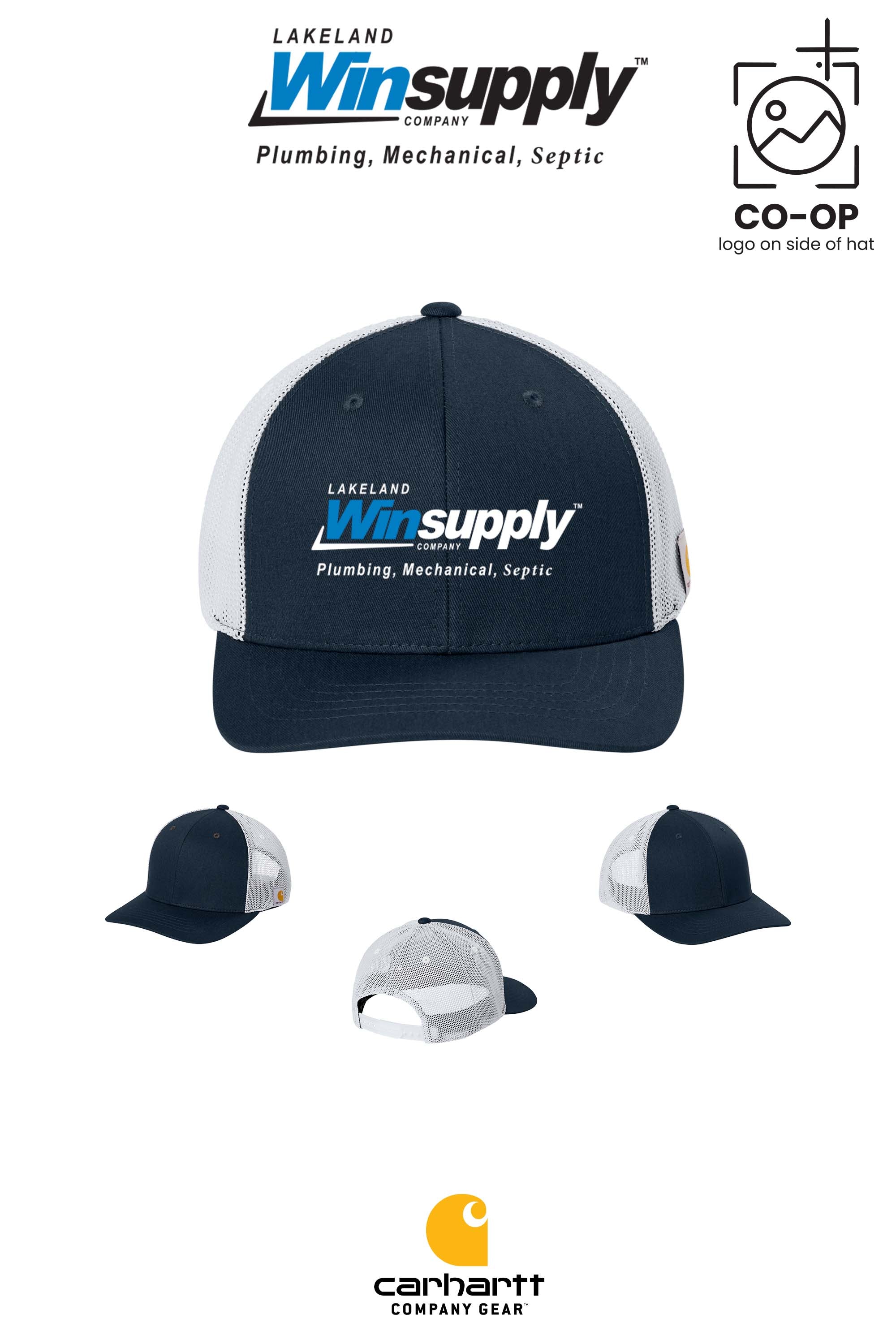 Carhartt® Flexfit 110® Mesh Back Cap - Lakeland Winsupply