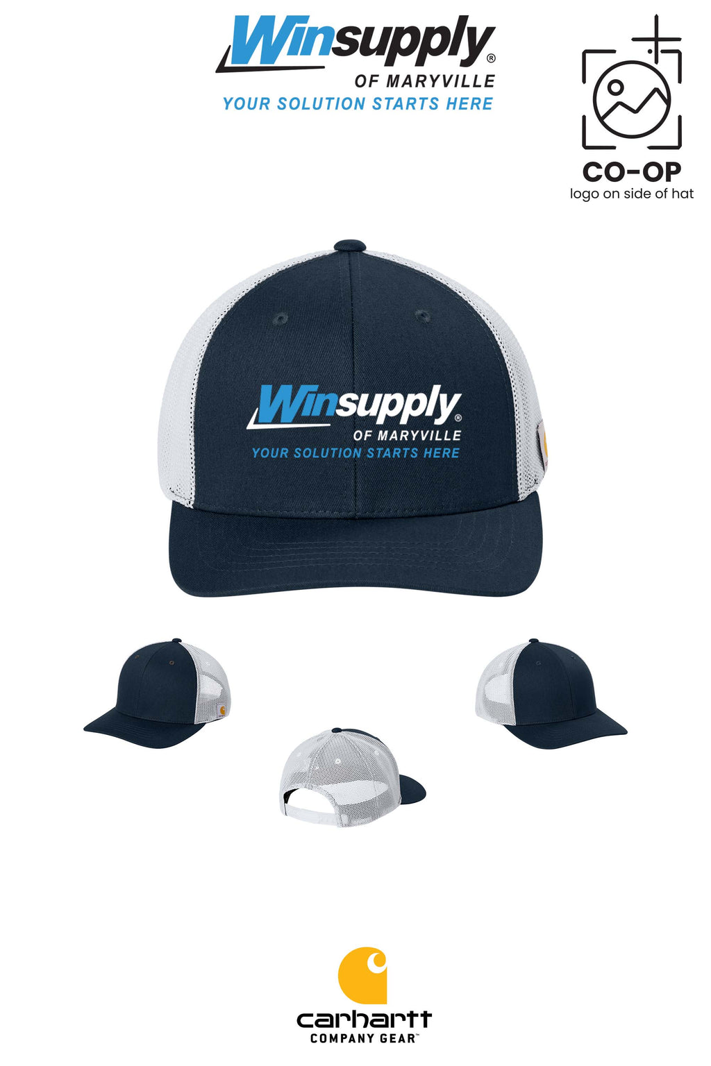 Carhartt® Flexfit 110® Mesh Back Cap - Winsupply of Maryville