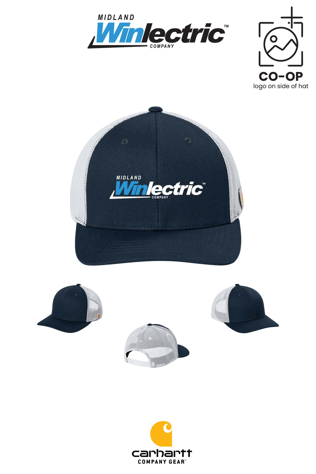Carhartt® Flexfit 110® Mesh Back Cap - Winlectric of Midland