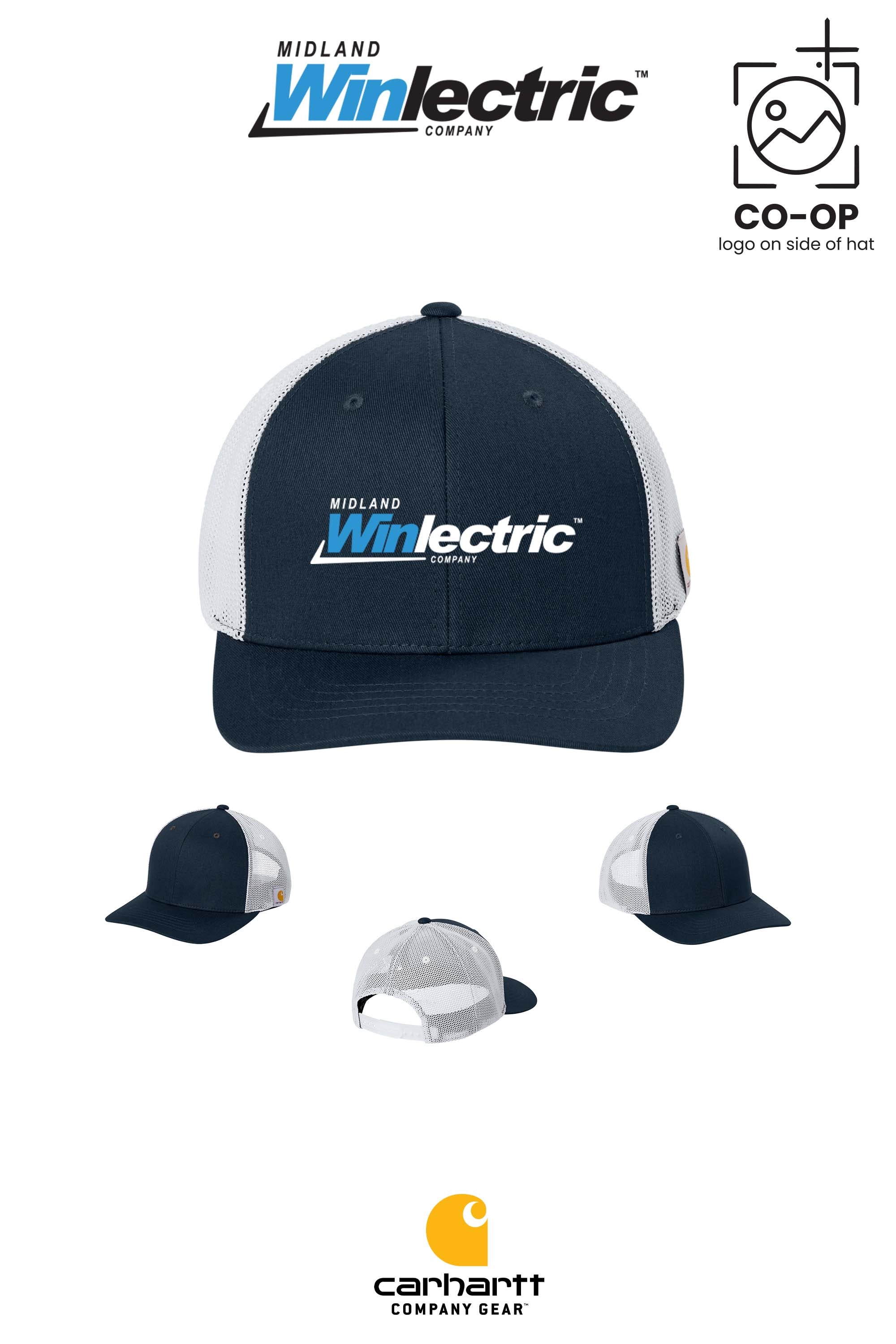 Carhartt® Flexfit 110® Mesh Back Cap - Winlectric of Midland