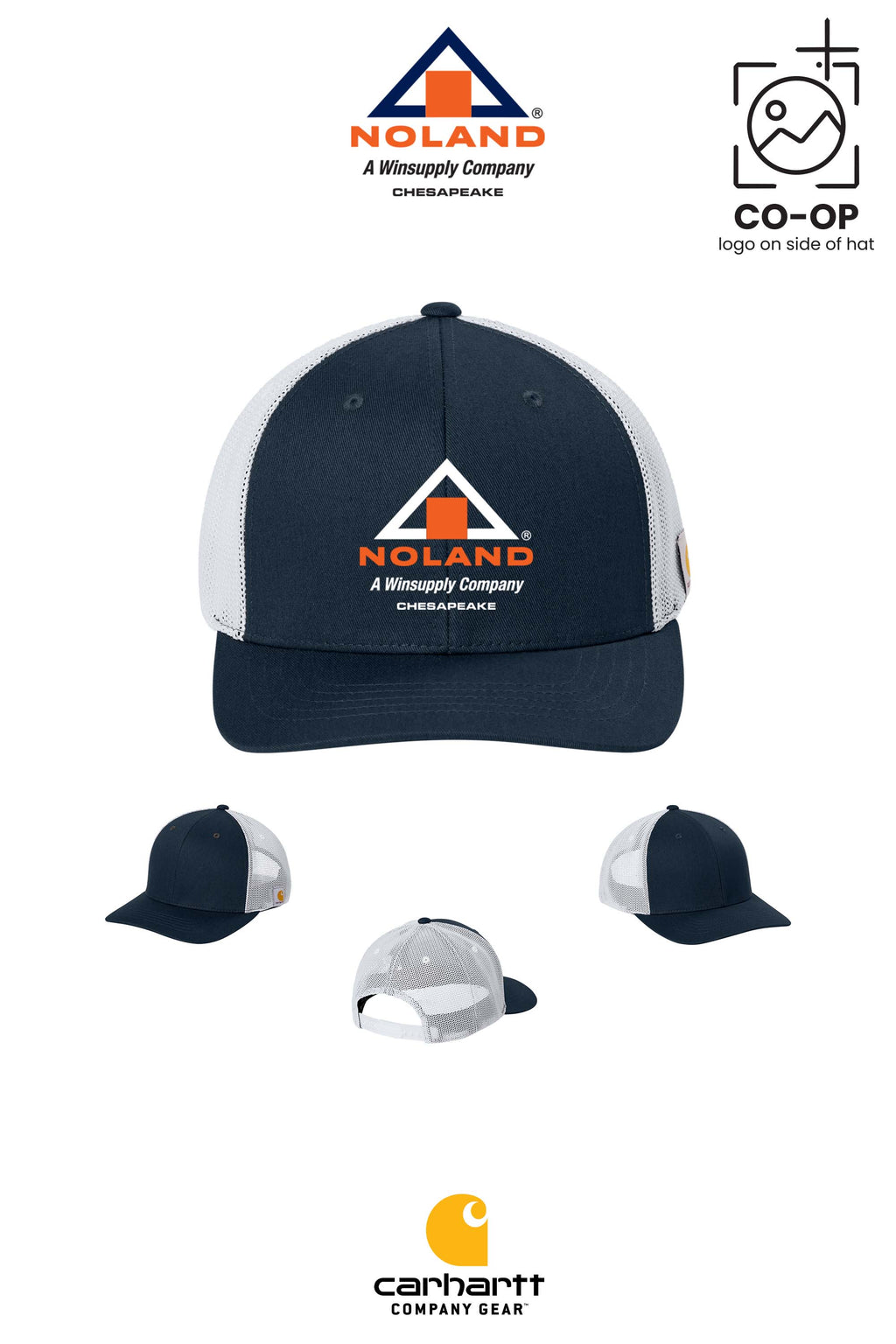 Carhartt® Flexfit 110® Mesh Back Cap - Noland Company Chesapeake