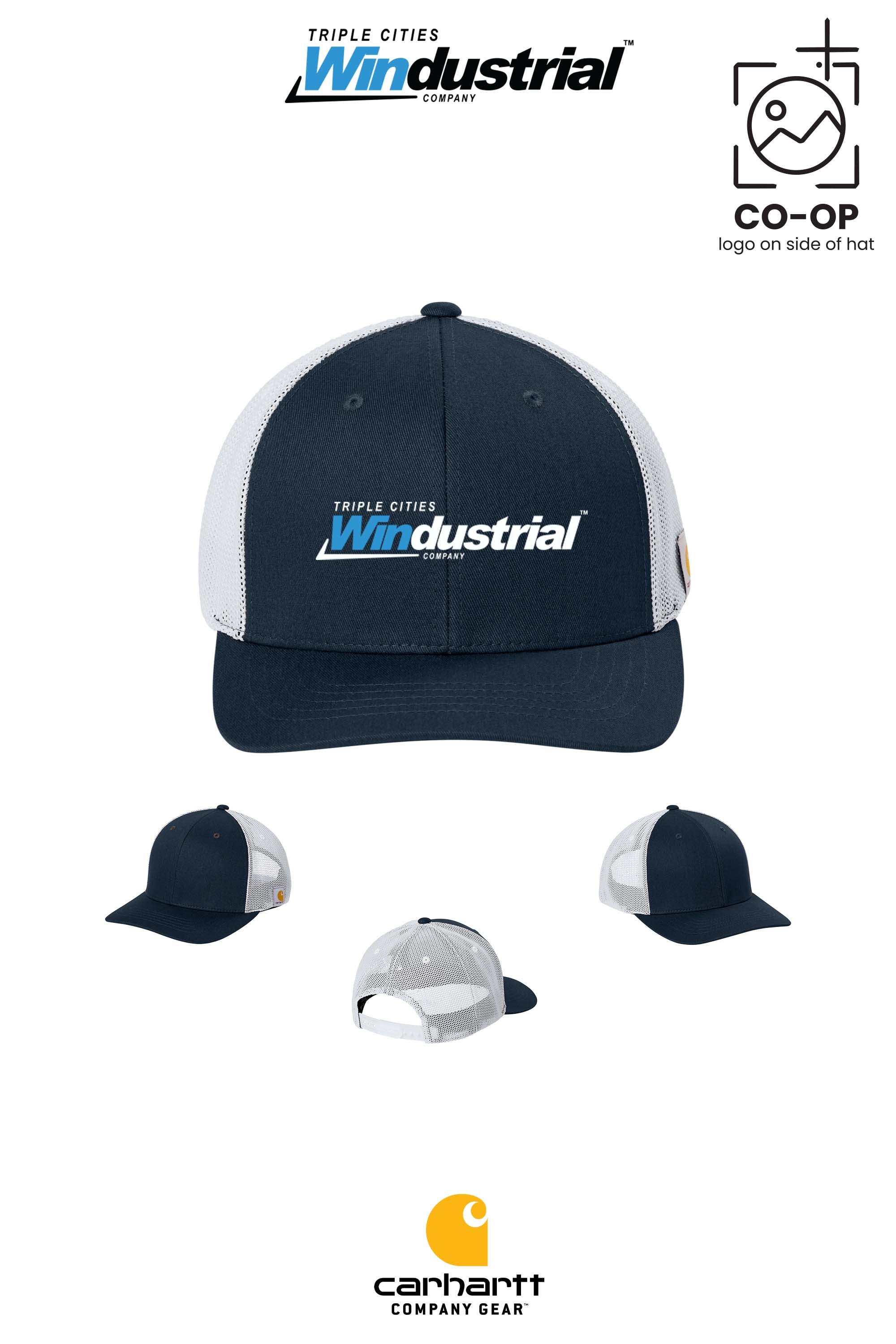 Carhartt® Flexfit 110® Mesh Back Cap - Windustrial Triple Cities