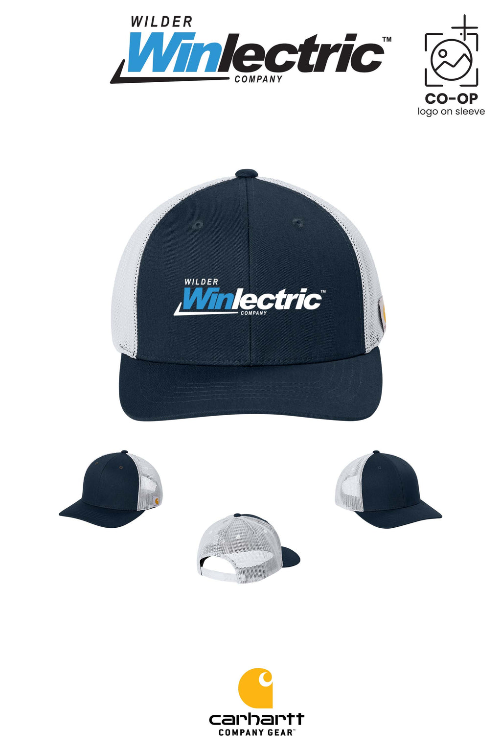 Carhartt® Flexfit 110® Mesh Back Cap - Wilder Winlectric