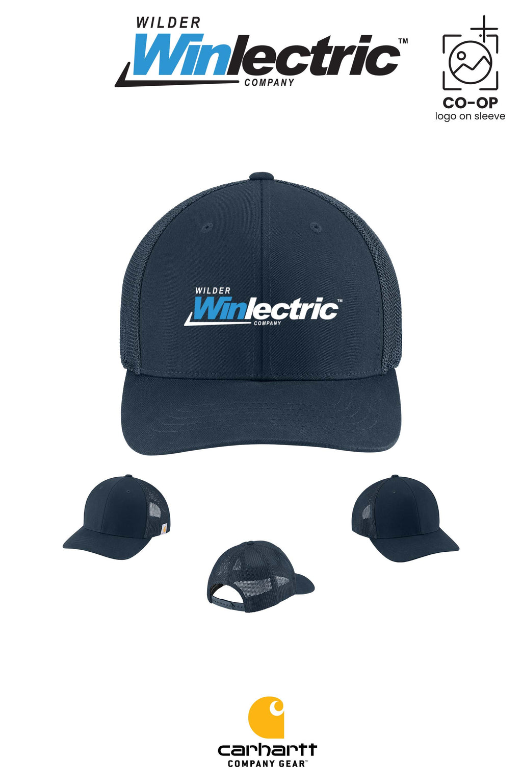 Carhartt® Flexfit 110® Mesh Back Cap - Wilder Winlectric