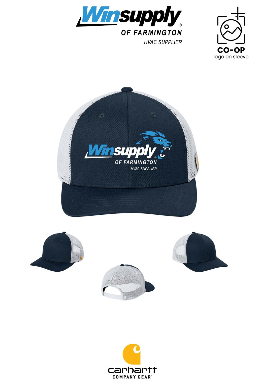 Carhartt® Flexfit 110® Mesh Back Cap - Winsupply of Farmington