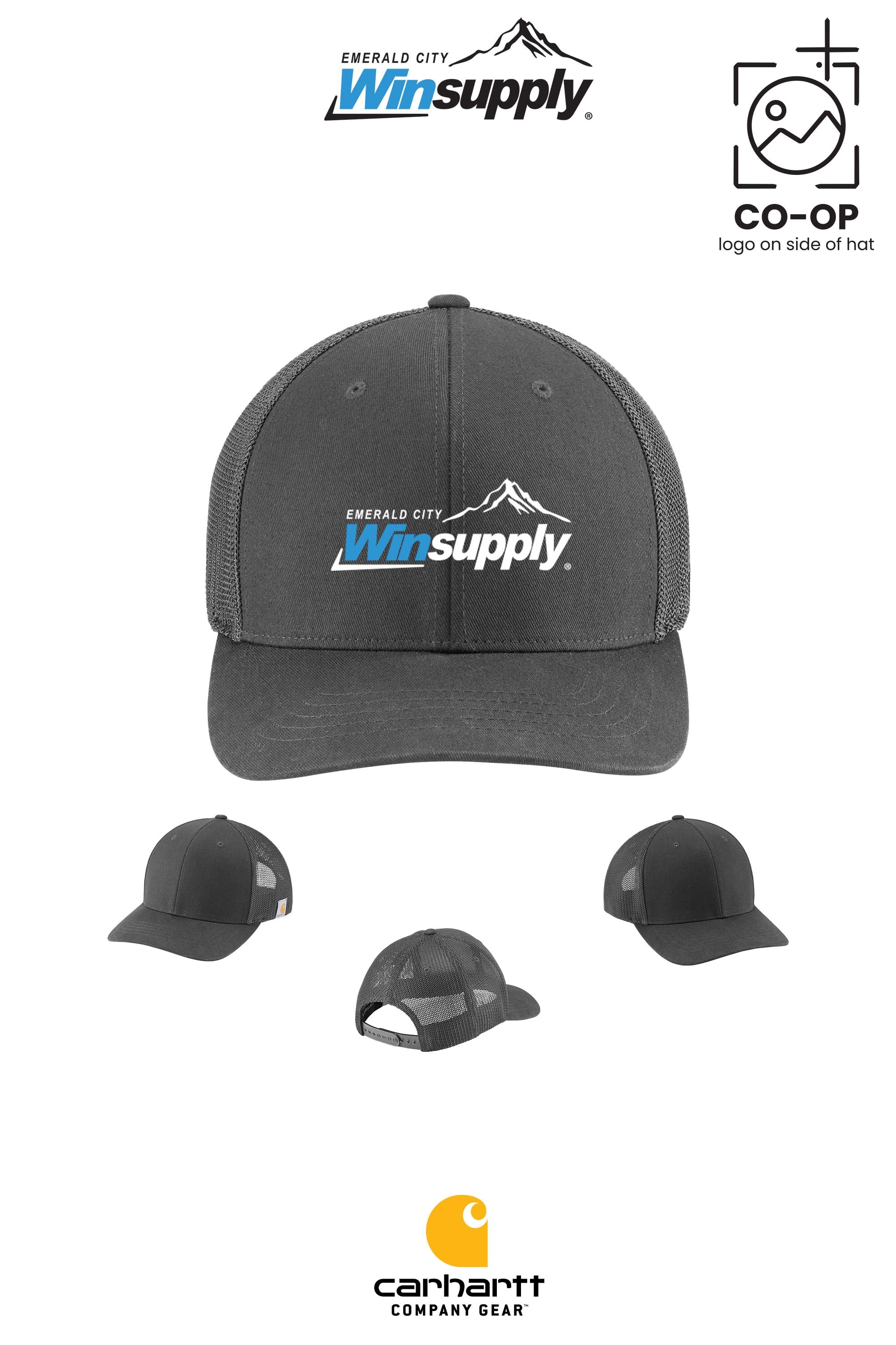Carhartt® Flexfit 110® Mesh Back Cap - Winsupply Emerald City