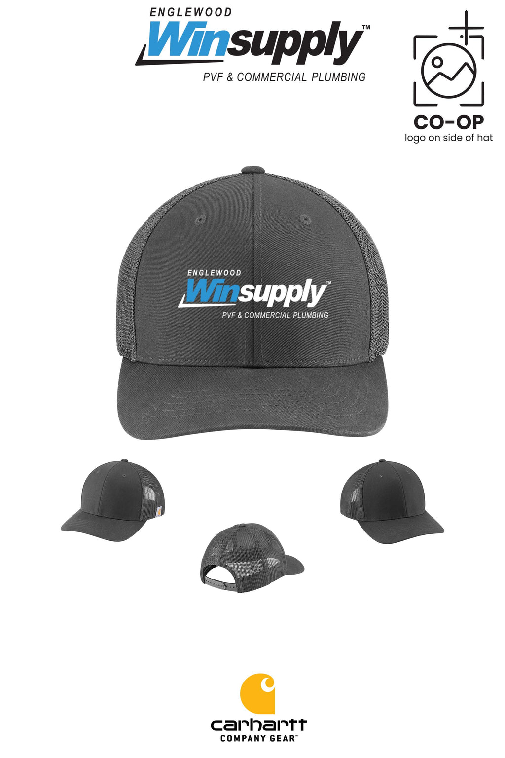 Carhartt® Flexfit 110® Mesh Back Cap - Englewood Winsupply