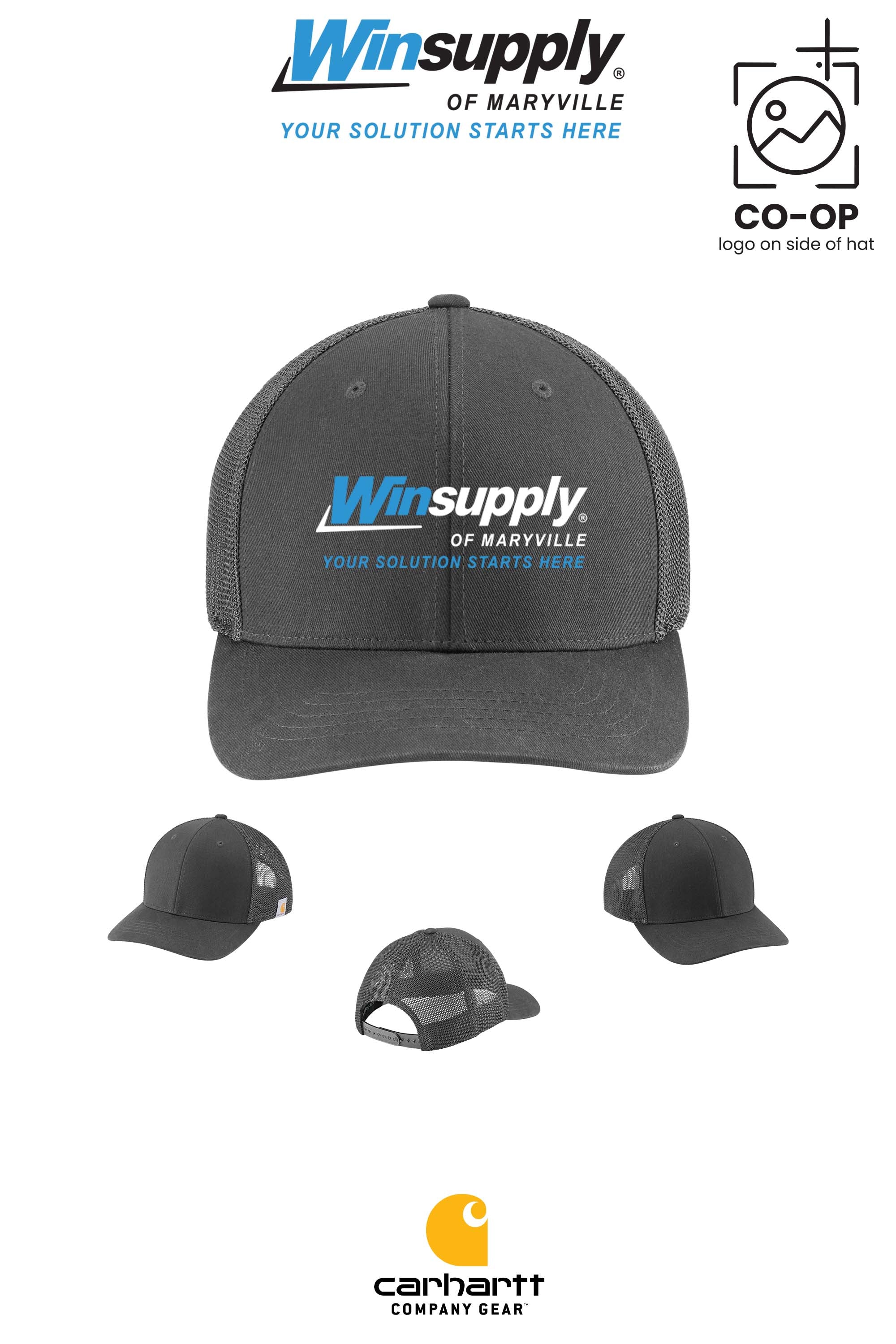 Carhartt® Flexfit 110® Mesh Back Cap - Winsupply of Maryville