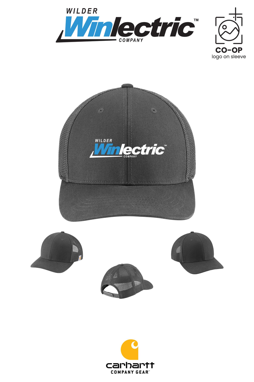 Carhartt® Flexfit 110® Mesh Back Cap - Wilder Winlectric