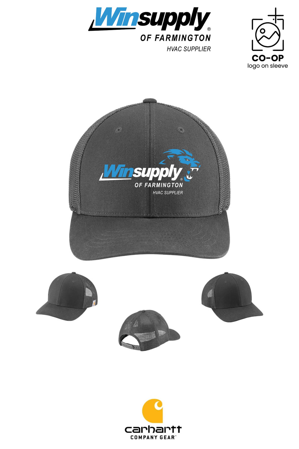 Carhartt® Flexfit 110® Mesh Back Cap - Winsupply of Farmington