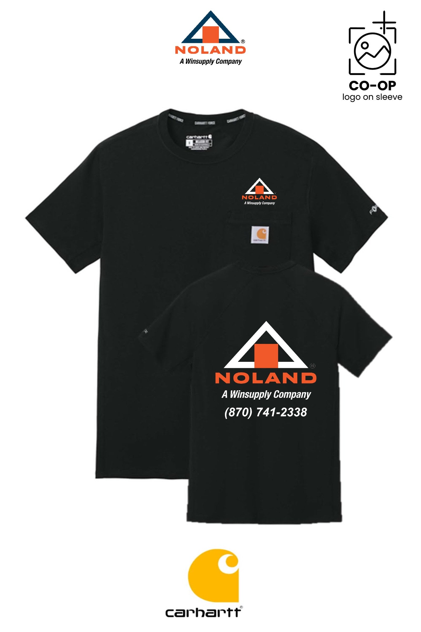 Carhartt Force® Short Sleeve Pocket T-Shirt - Harrison Noland